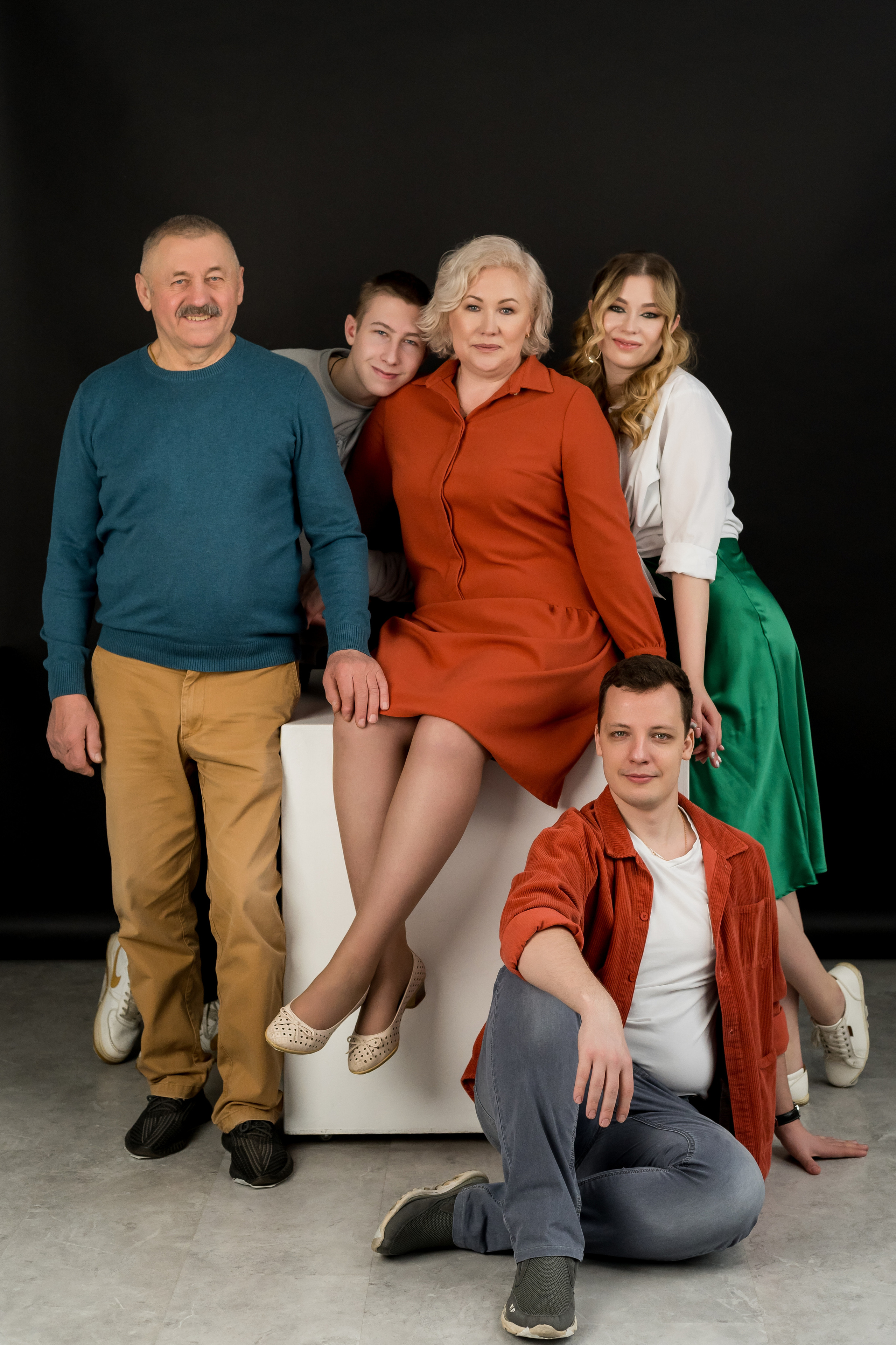 Ира и её большая семья. Фотограф Алина Филимонова Тверь