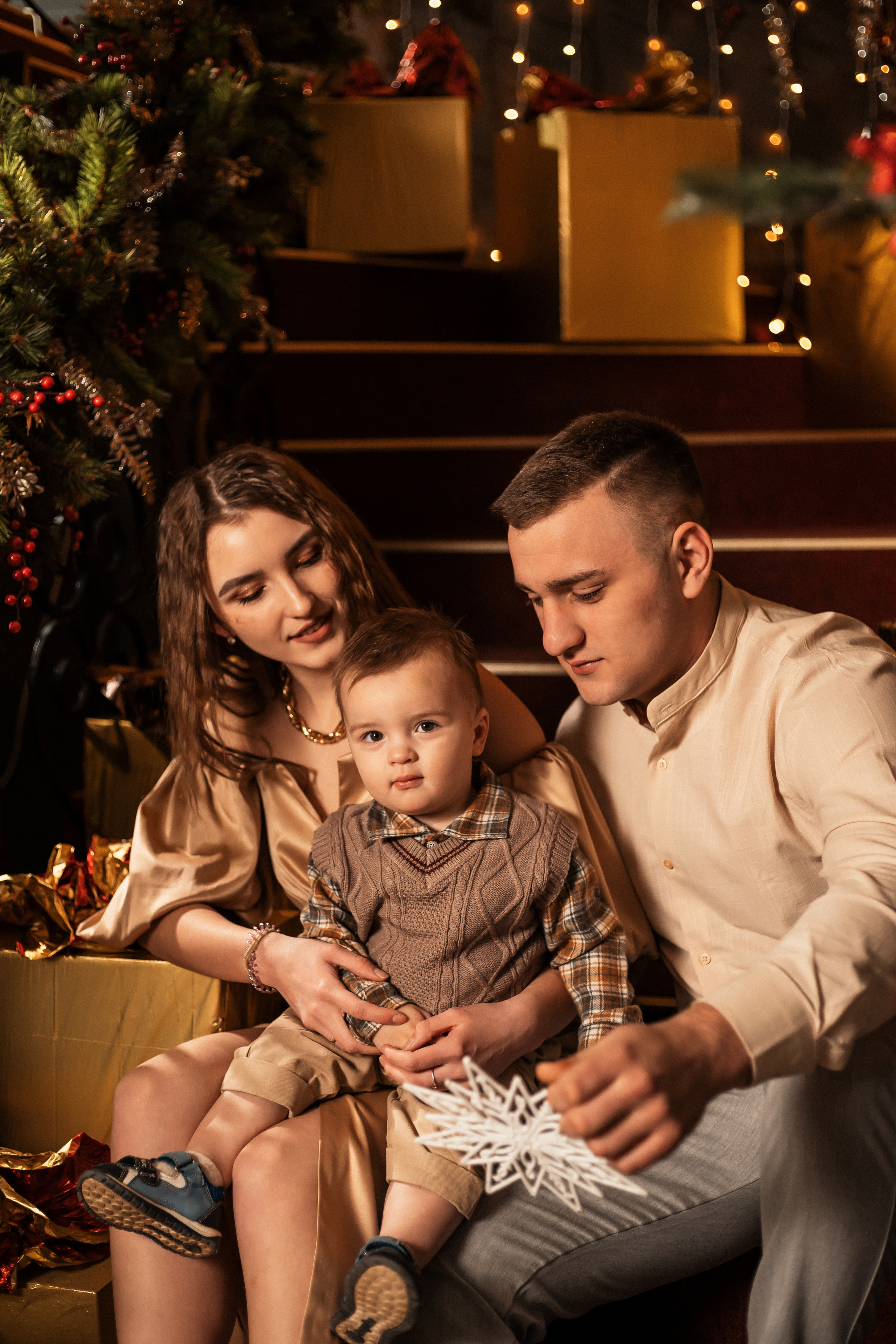 Ксюша и её семья. Фотограф Алина Филимонова Тверь