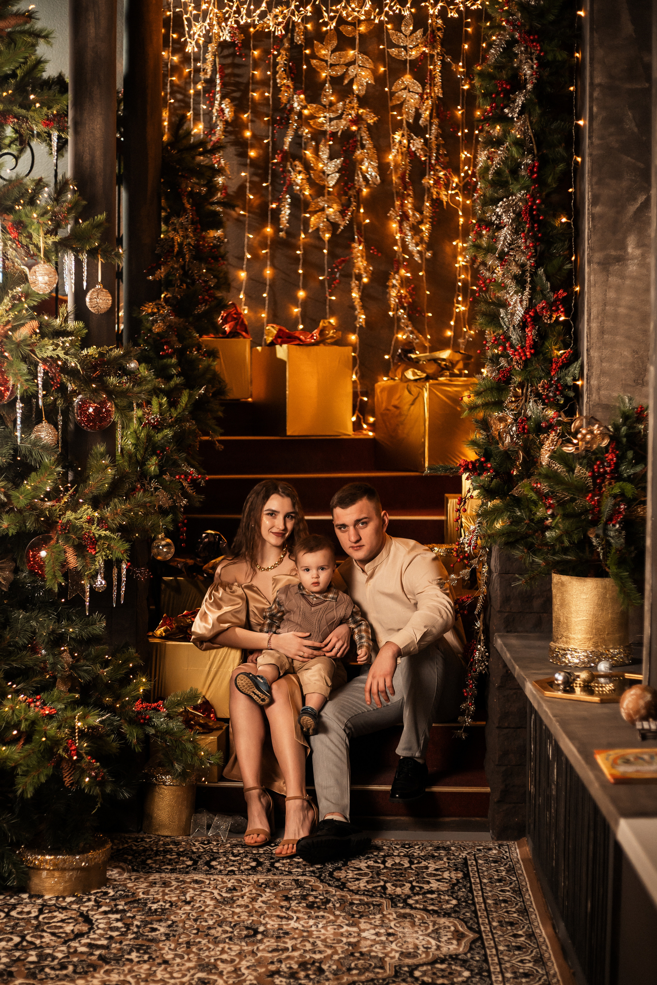 Ксюша и её семья. Фотограф Алина Филимонова Тверь