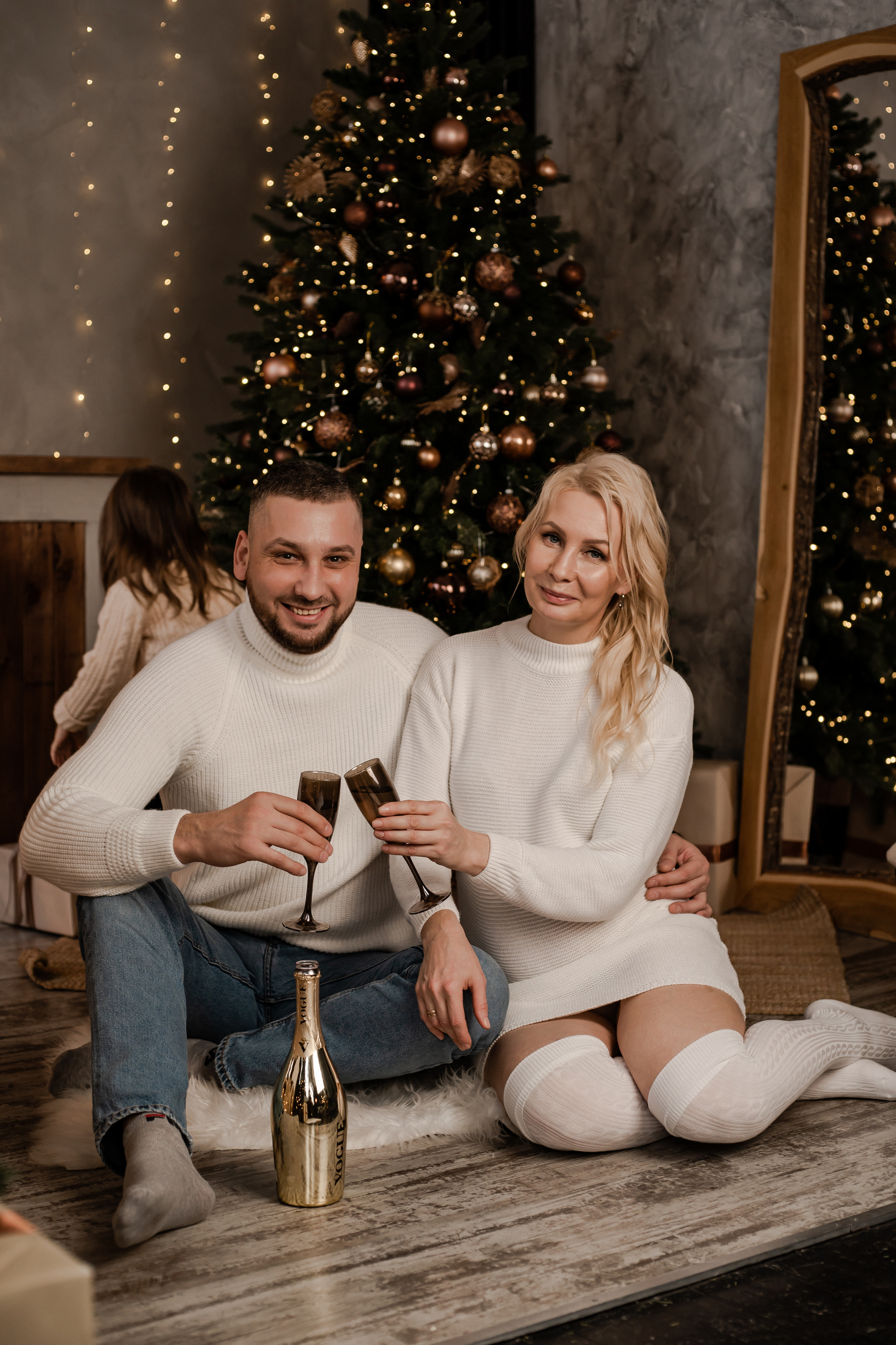 Новый год с крольчатами. Фотограф Алина Филимонова Тверь