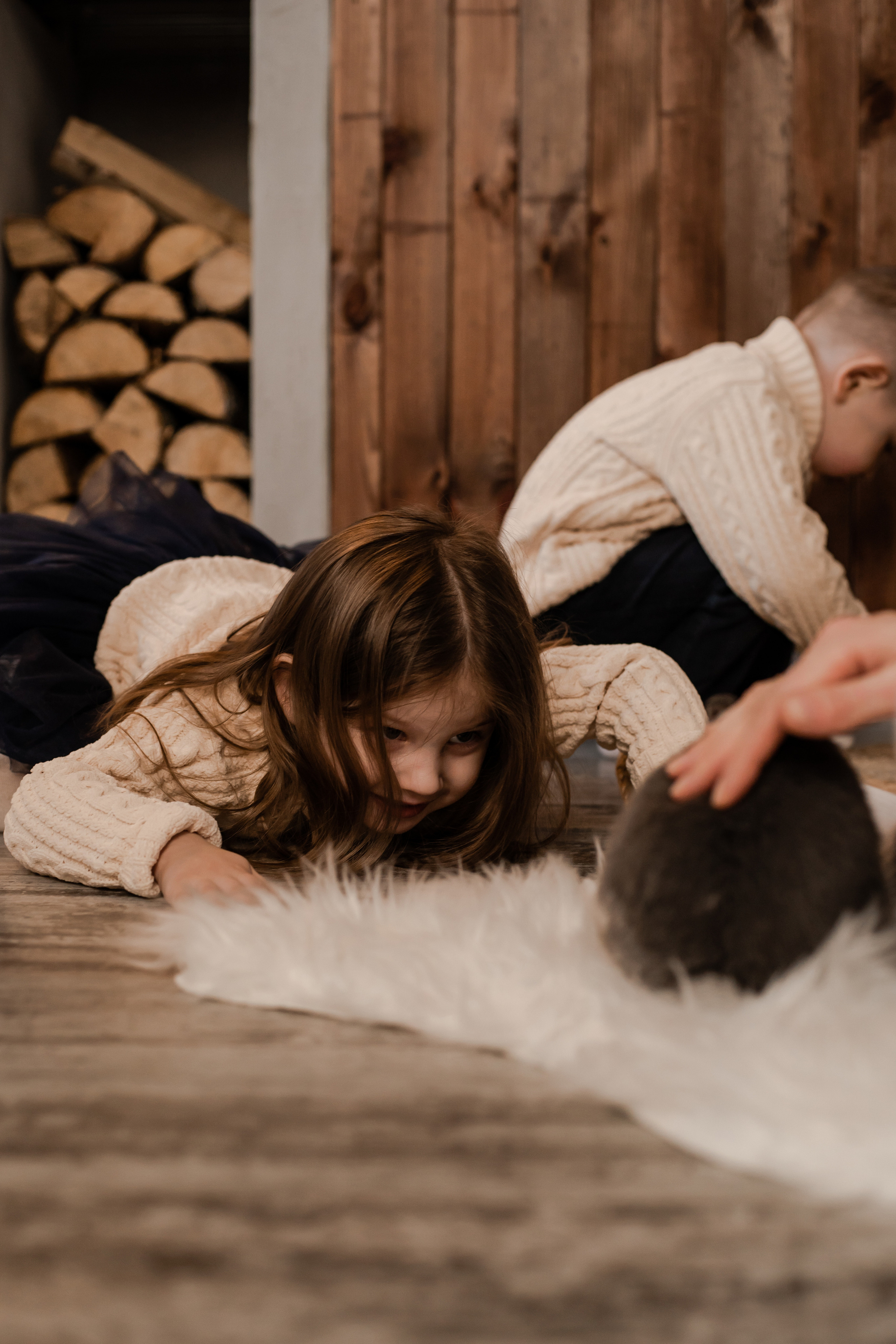 Новый год с крольчатами. Фотограф Алина Филимонова Тверь