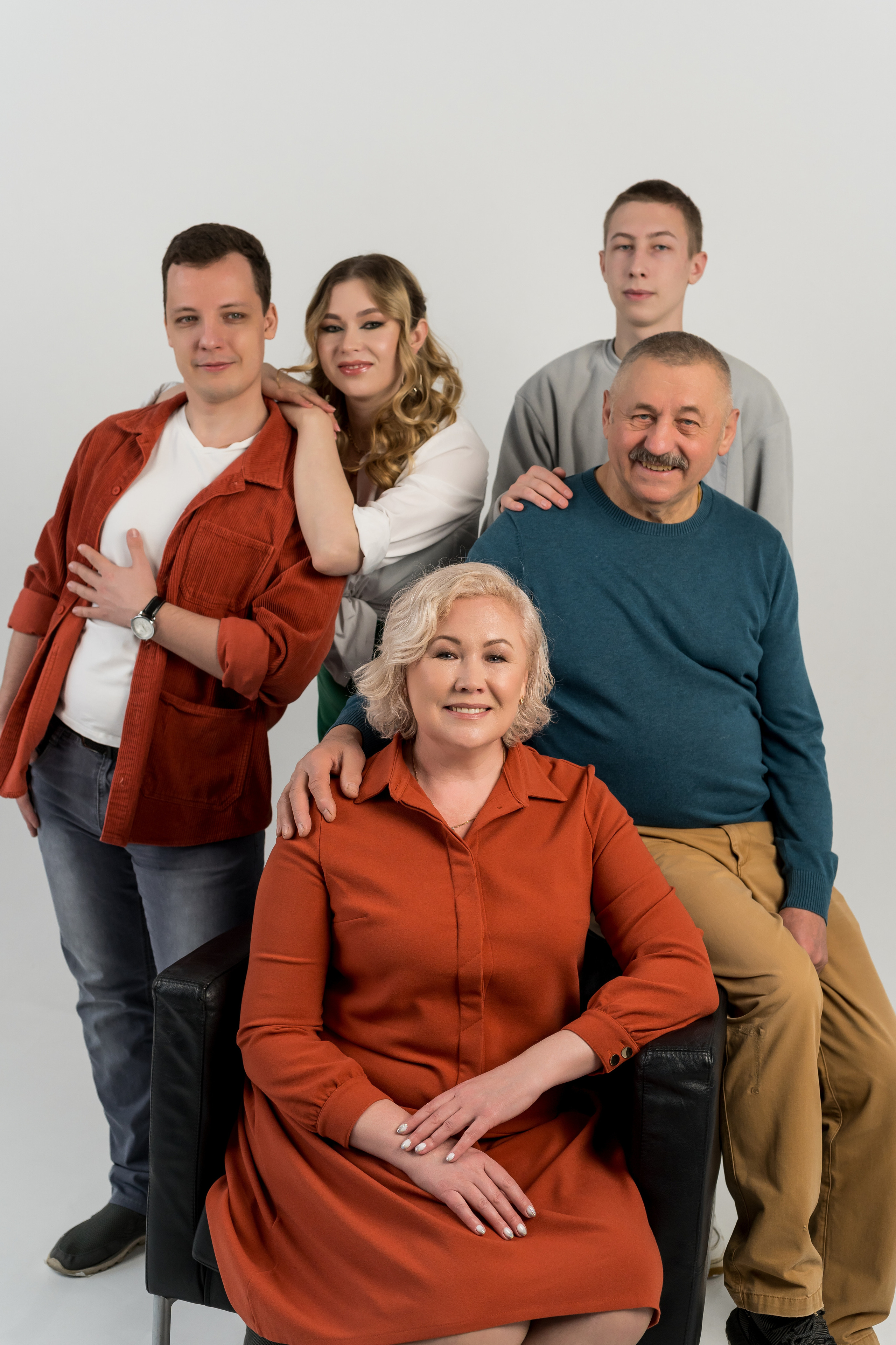 Ира и её большая семья. Фотограф Алина Филимонова Тверь