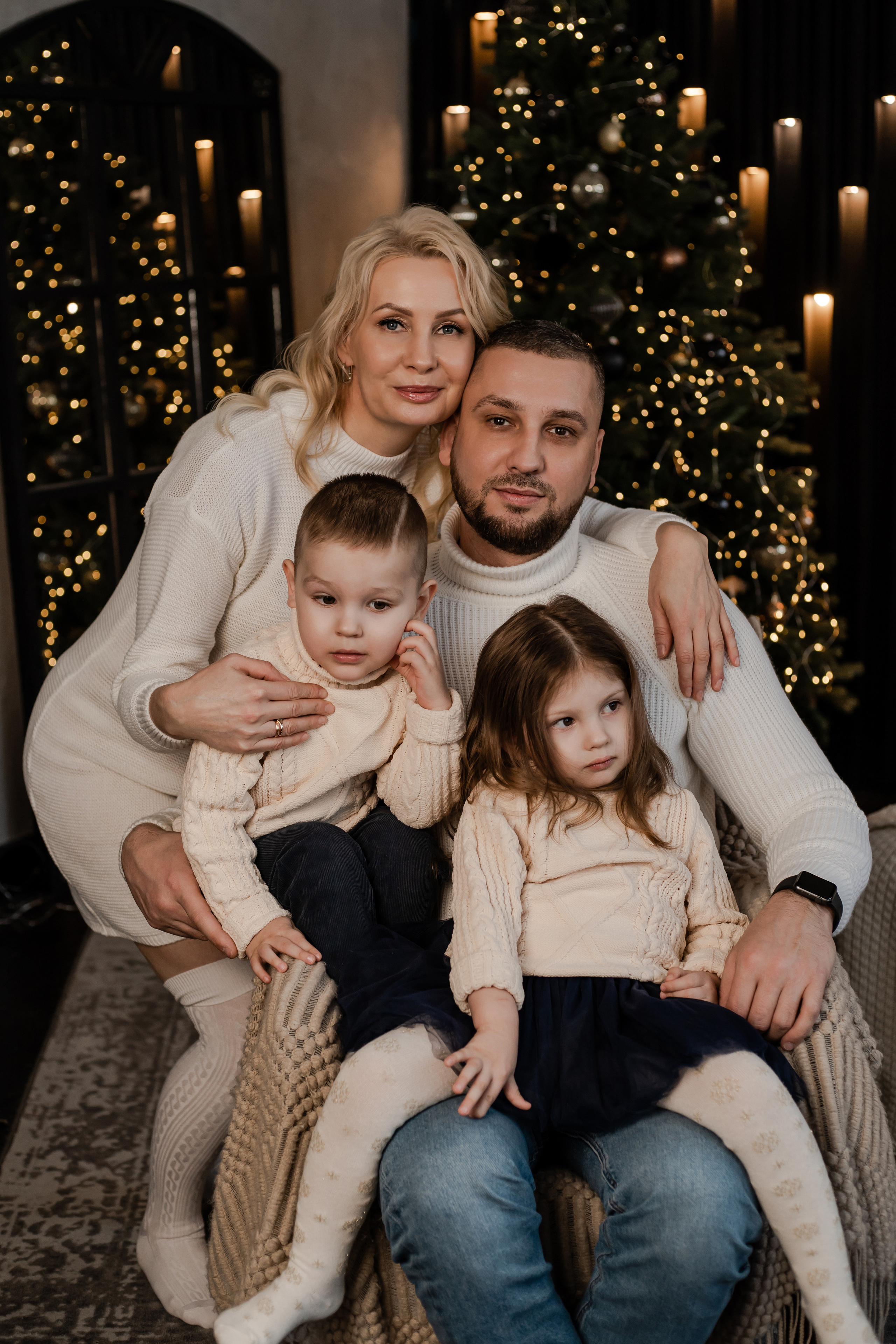 Новый год с крольчатами. Фотограф Алина Филимонова Тверь