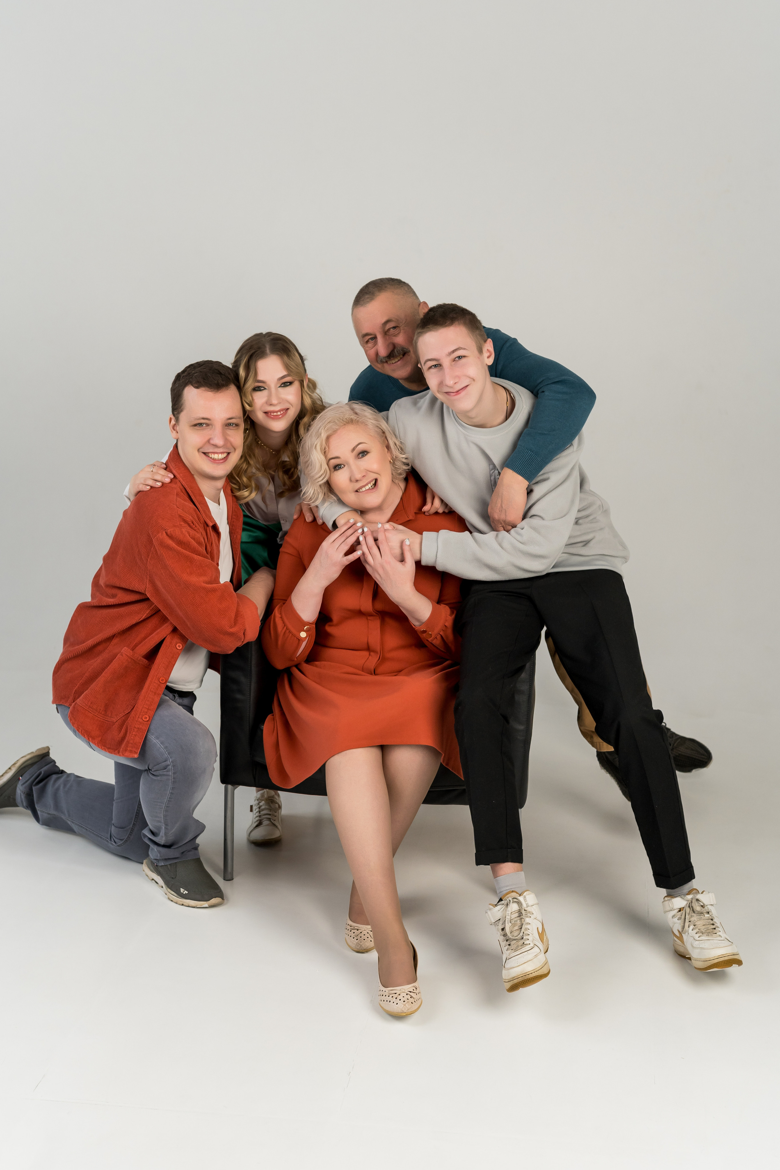 Ира и её большая семья. Фотограф Алина Филимонова Тверь