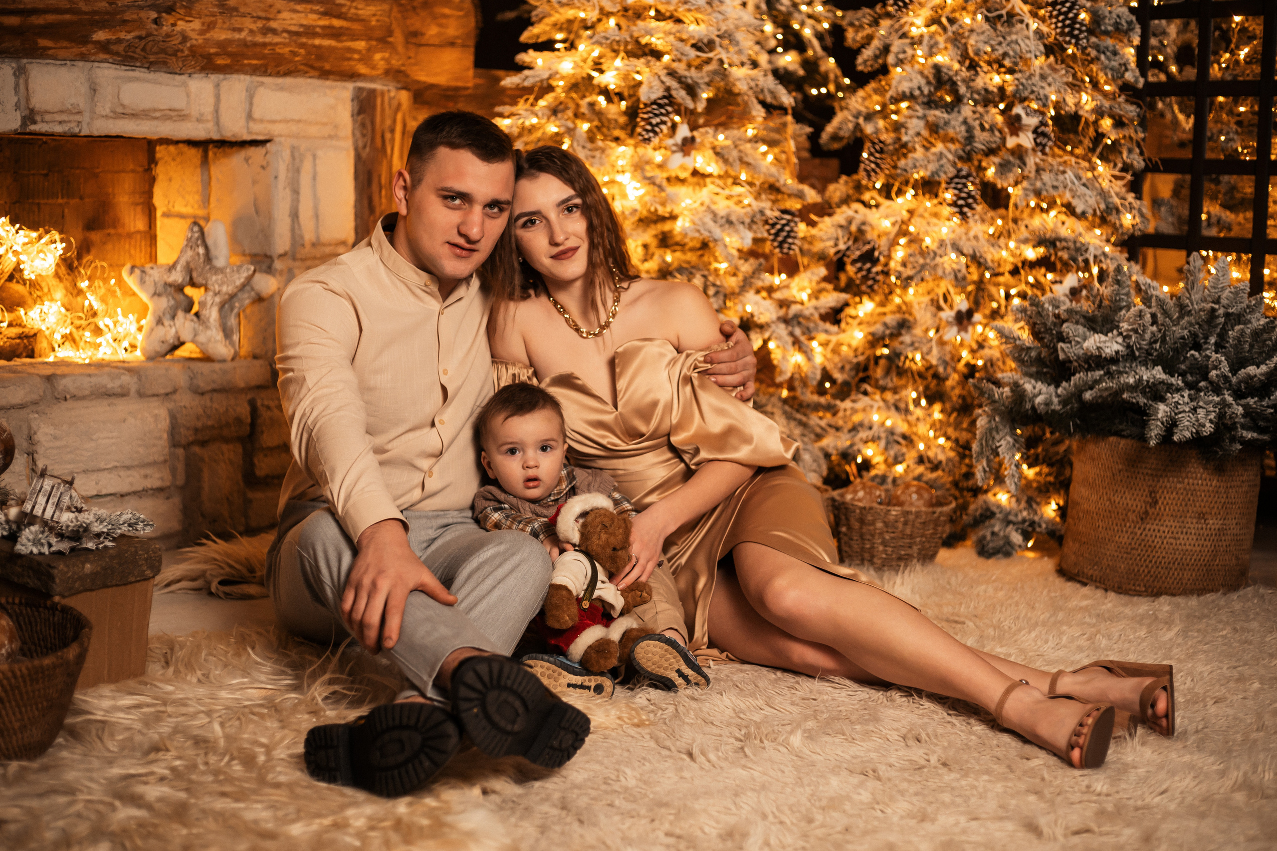 Ксюша и её семья. Фотограф Алина Филимонова Тверь