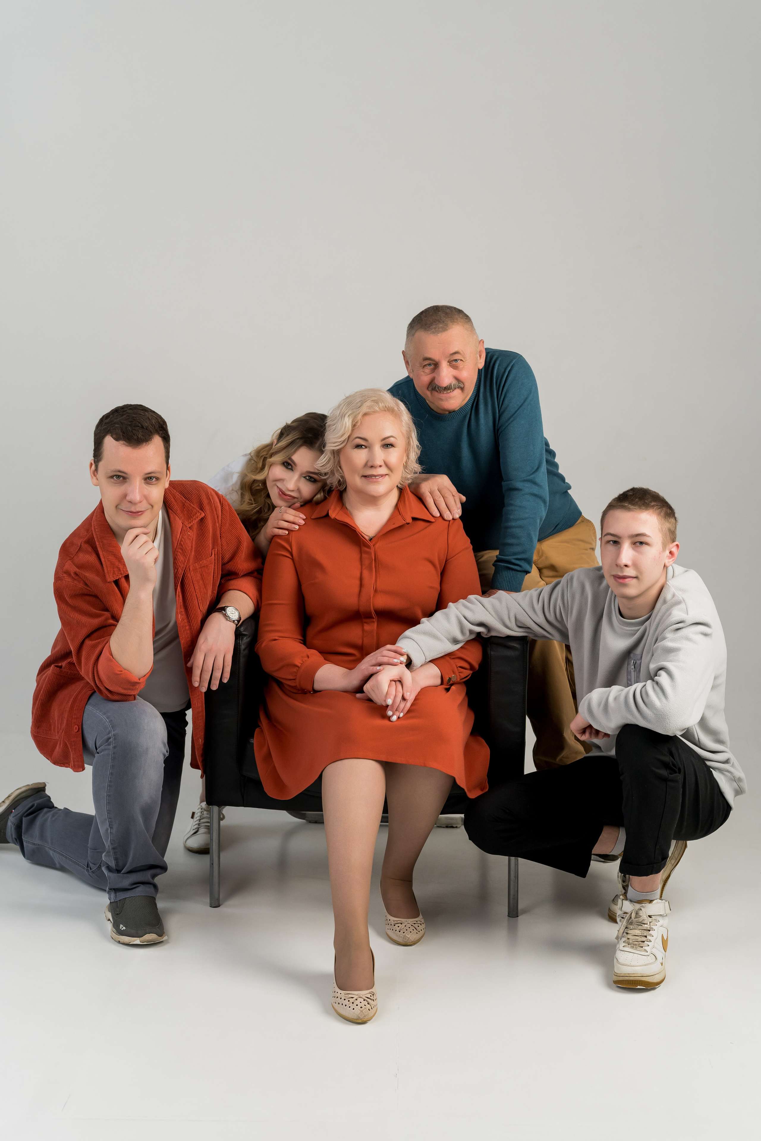 Ира и её большая семья. Фотограф Алина Филимонова Тверь