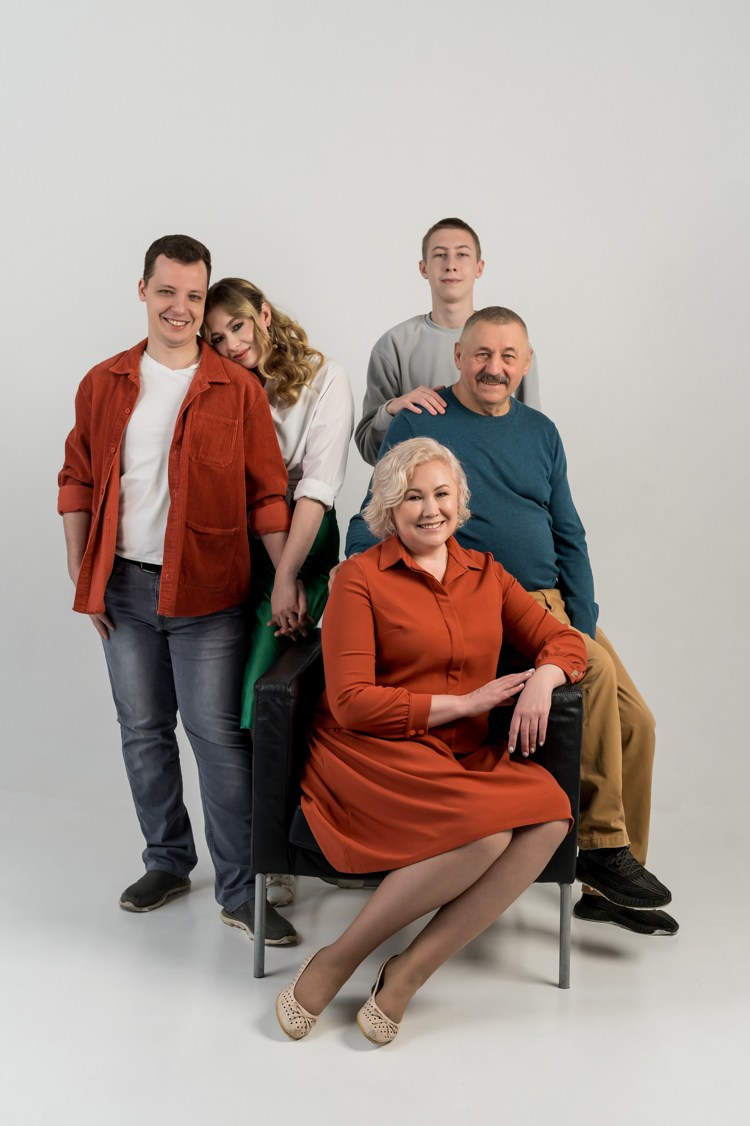 Ира и её большая семья. Фотограф Алина Филимонова Тверь