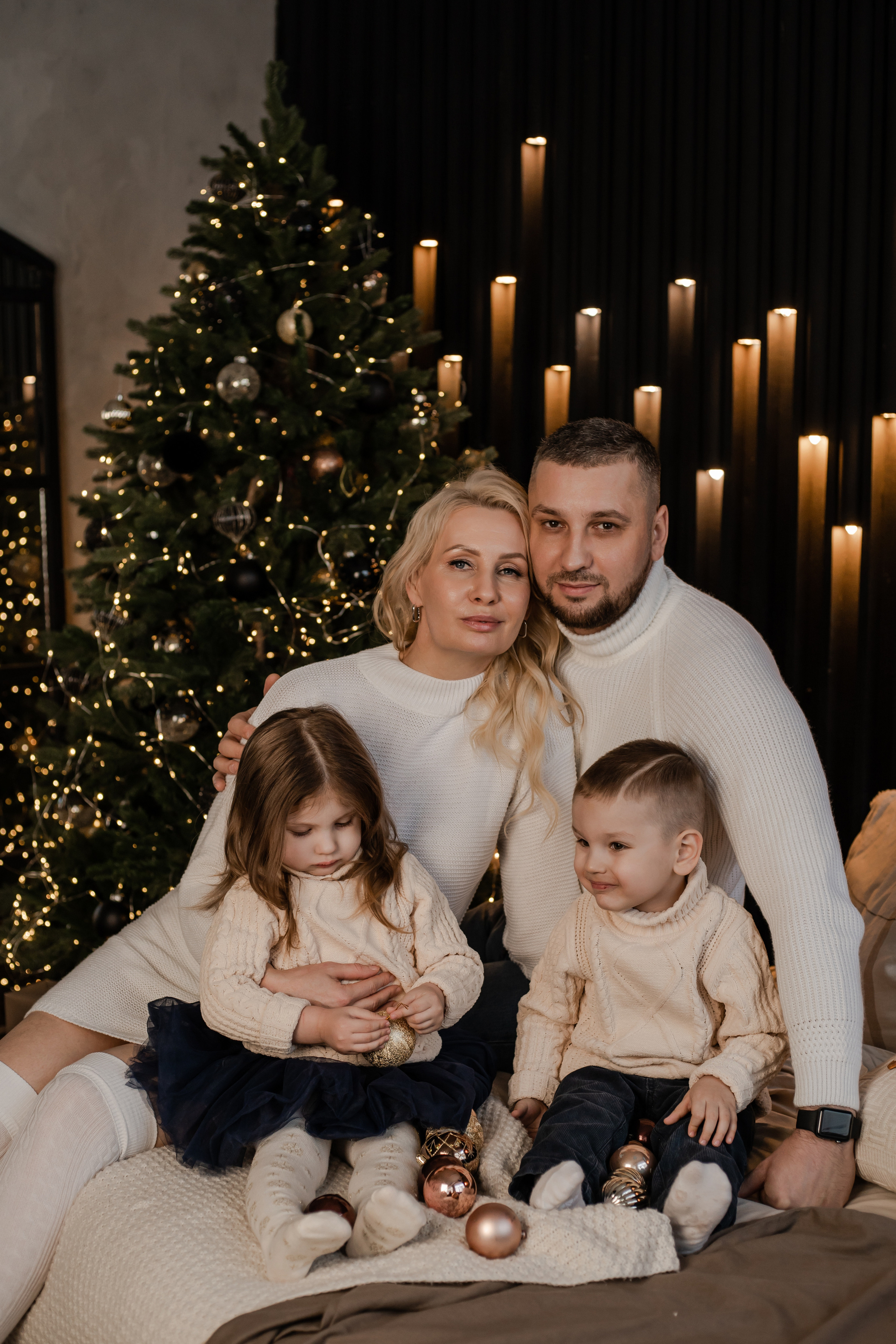 Новый год с крольчатами. Фотограф Алина Филимонова Тверь