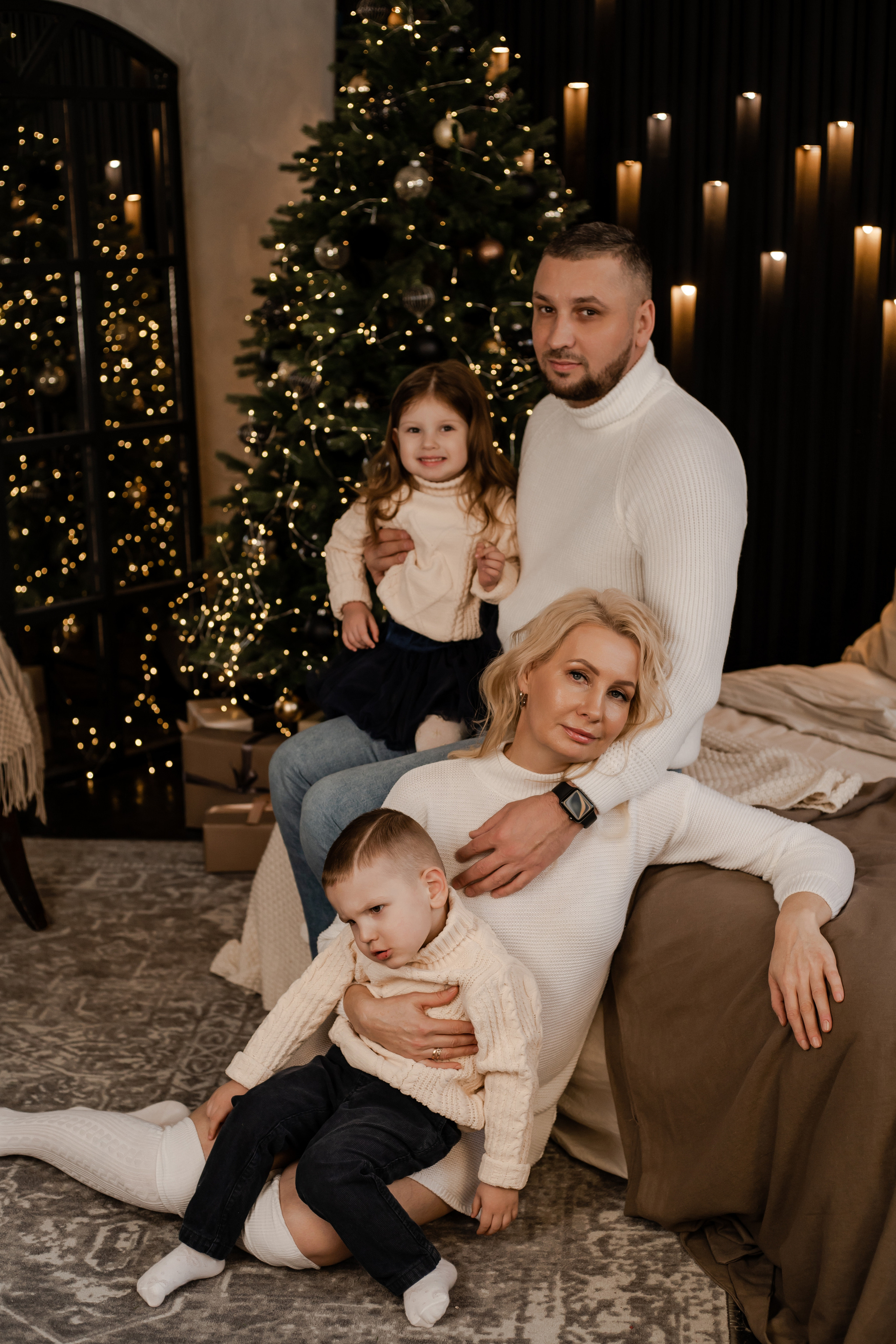 Новый год с крольчатами. Фотограф Алина Филимонова Тверь