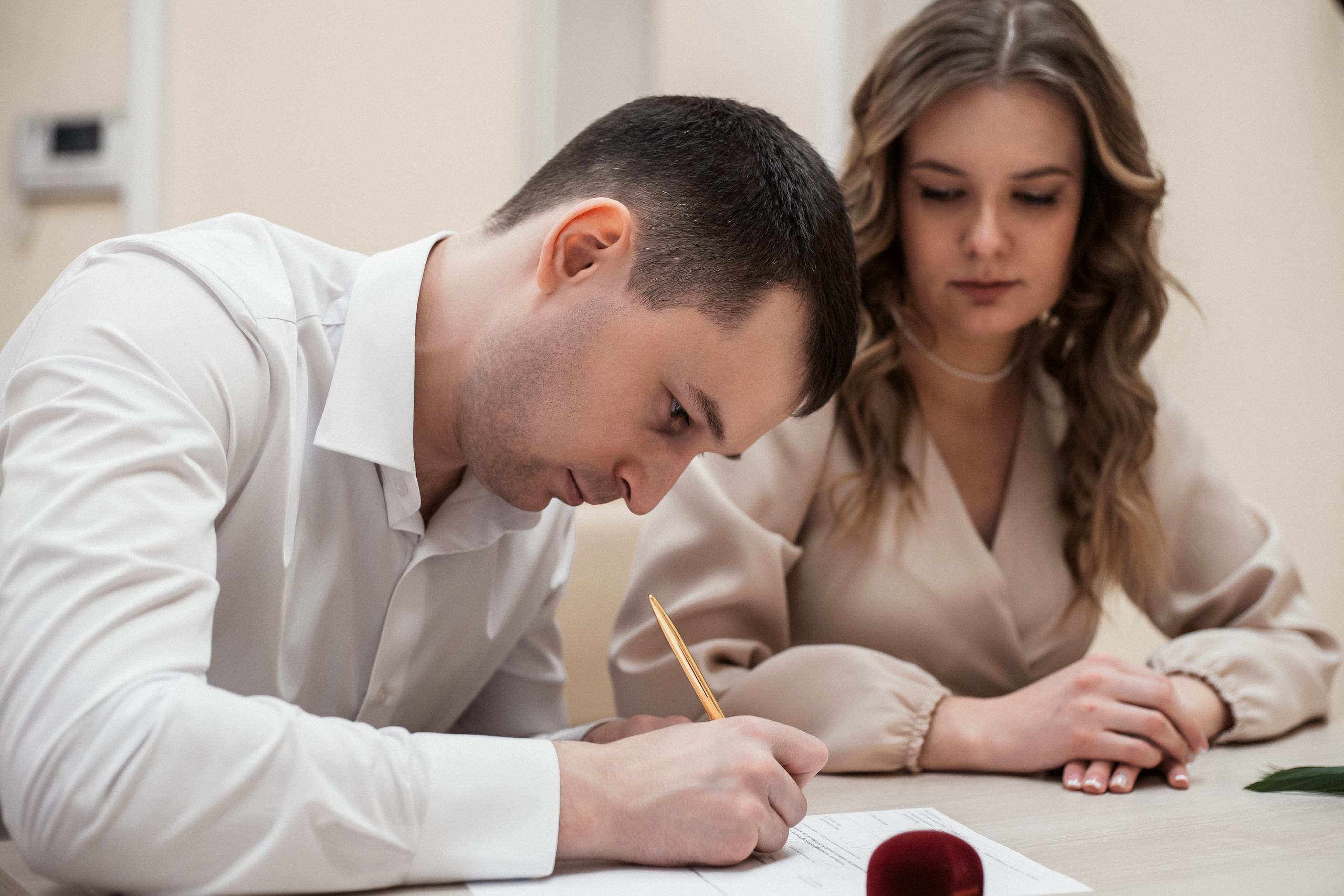 Роспись в ЗАГСе. Фотограф Алина Филимонова Тверь