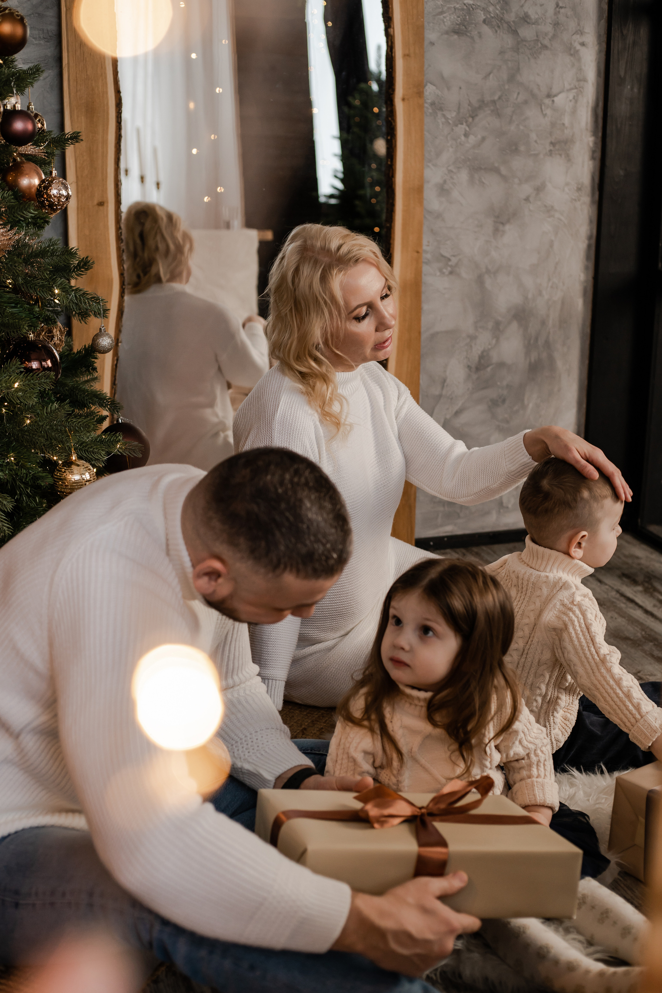 Новый год с крольчатами. Фотограф Алина Филимонова Тверь