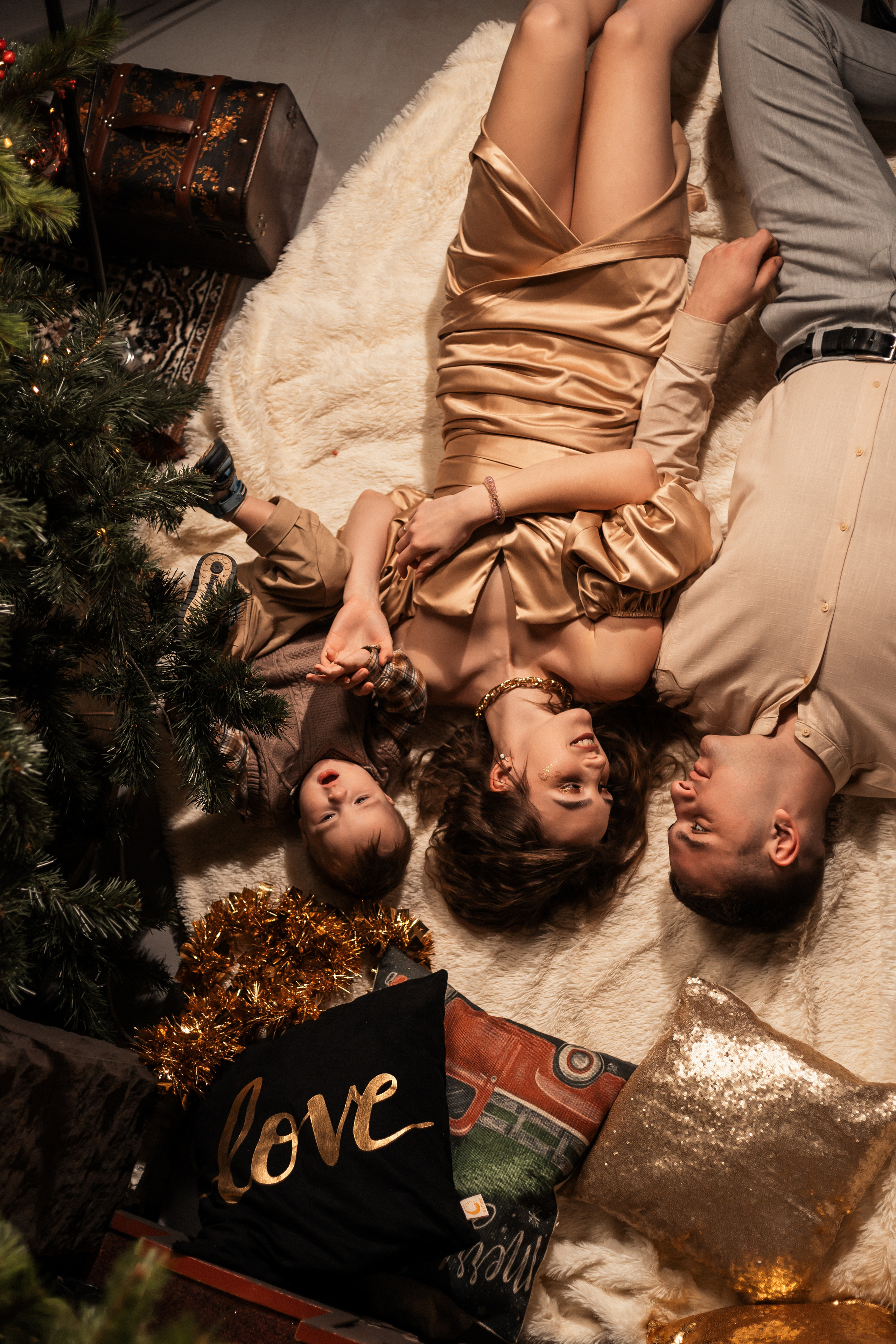 Ксюша и её семья. Фотограф Алина Филимонова Тверь