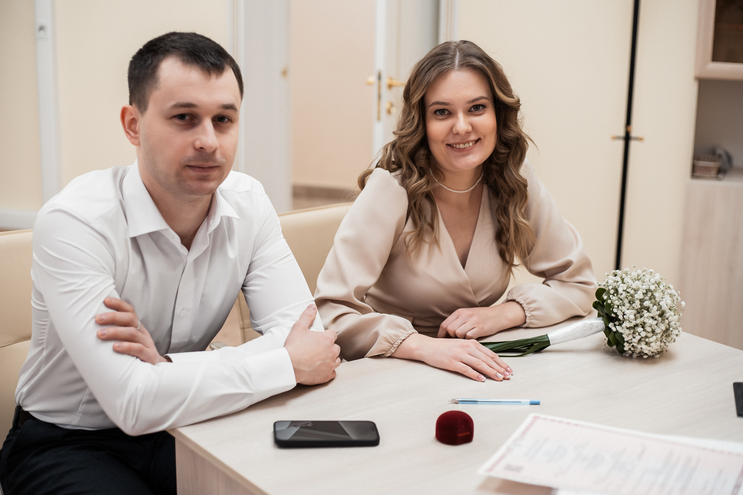 Роспись в ЗАГСе. Фотограф Алина Филимонова Тверь