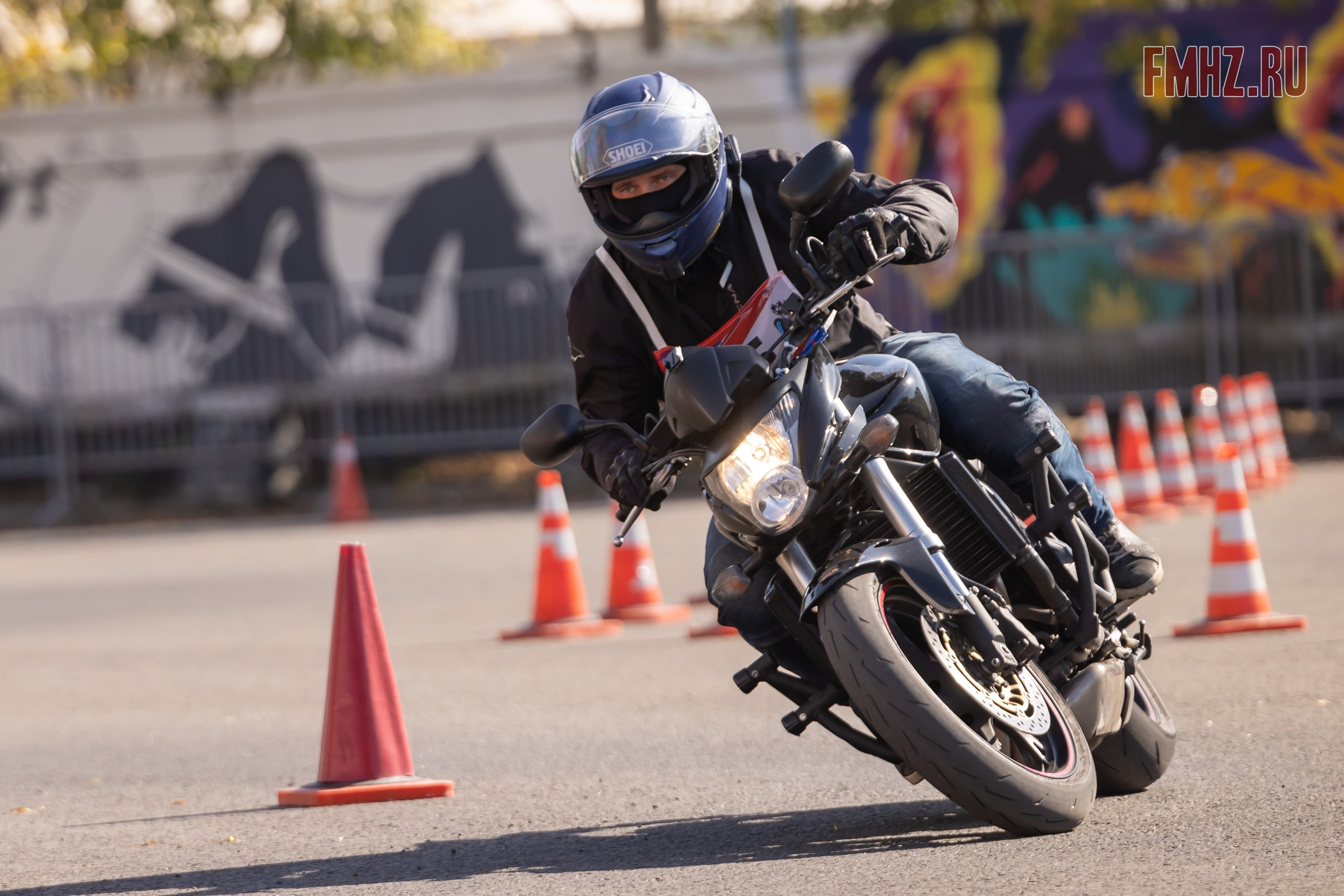 Соревнования по мотоджимхане на площадке Мосгортранс 15.09.2024. Фотограф Владимир Охрименко