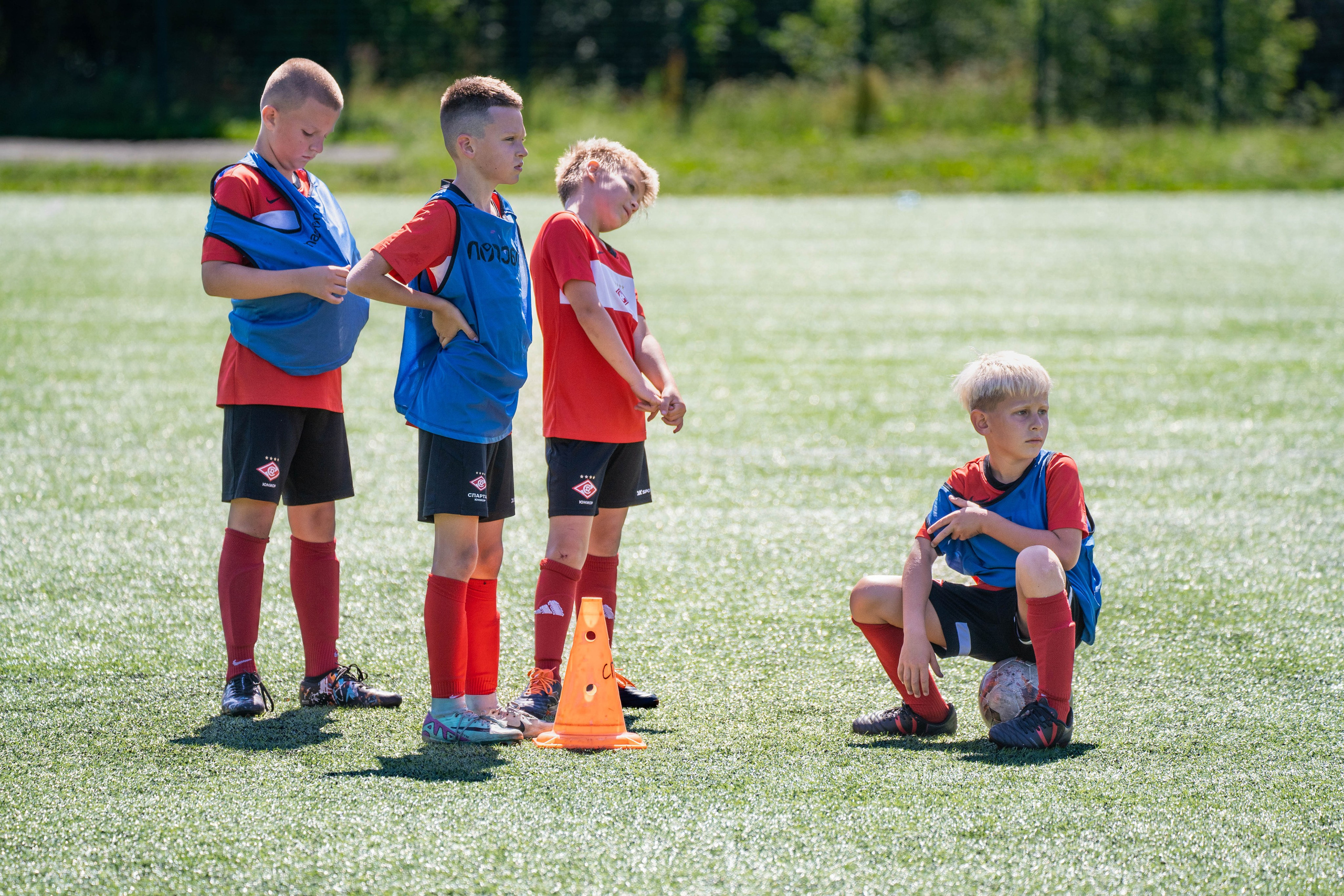 Спортивный лагерь «Спартак Орехово-Кэмп 2024». Фото и видео съёмка на заказ. VAU Studia. Москва