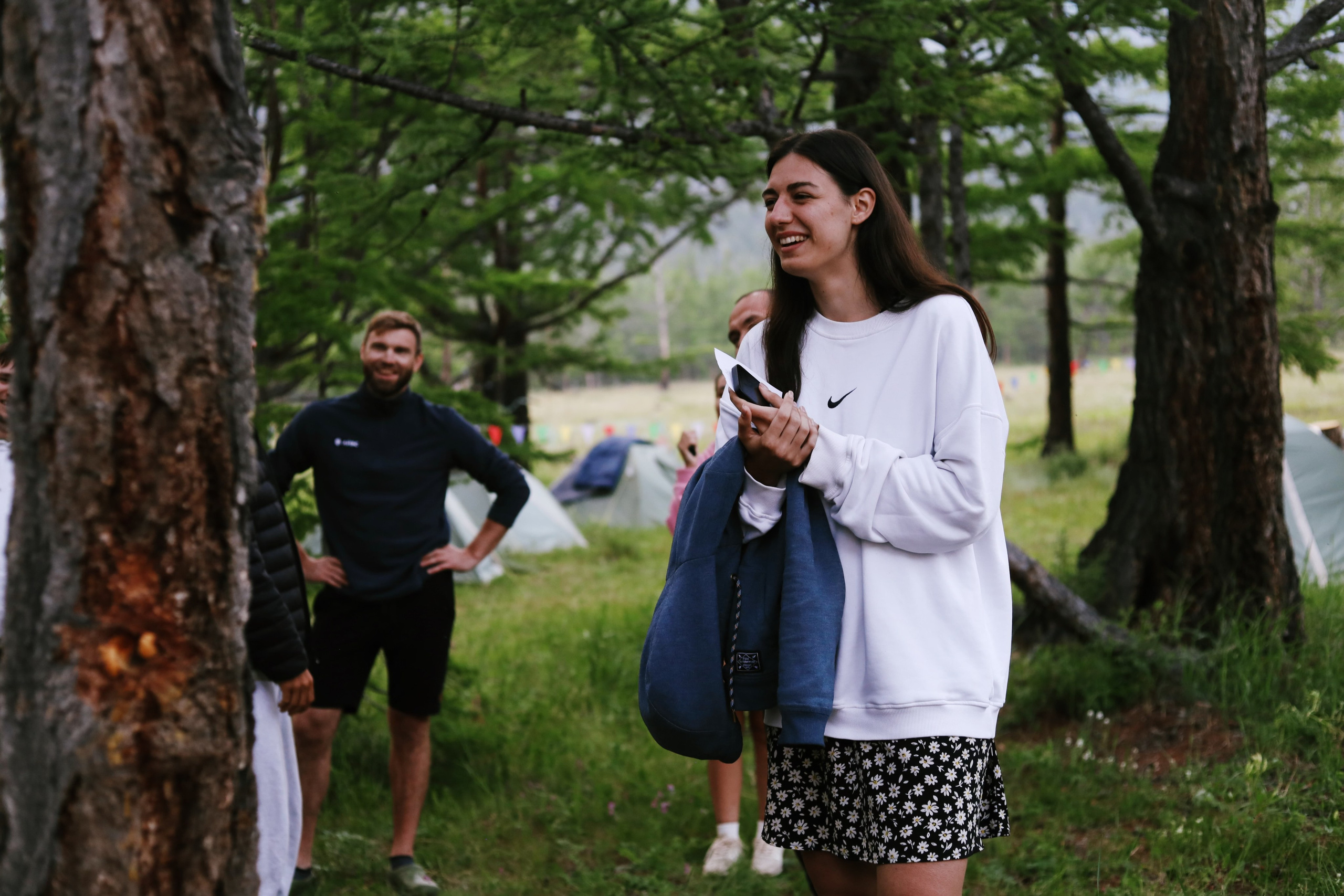 Лето 2024 / палатки. 1642 — первый лагерь для взрослых на Байкале