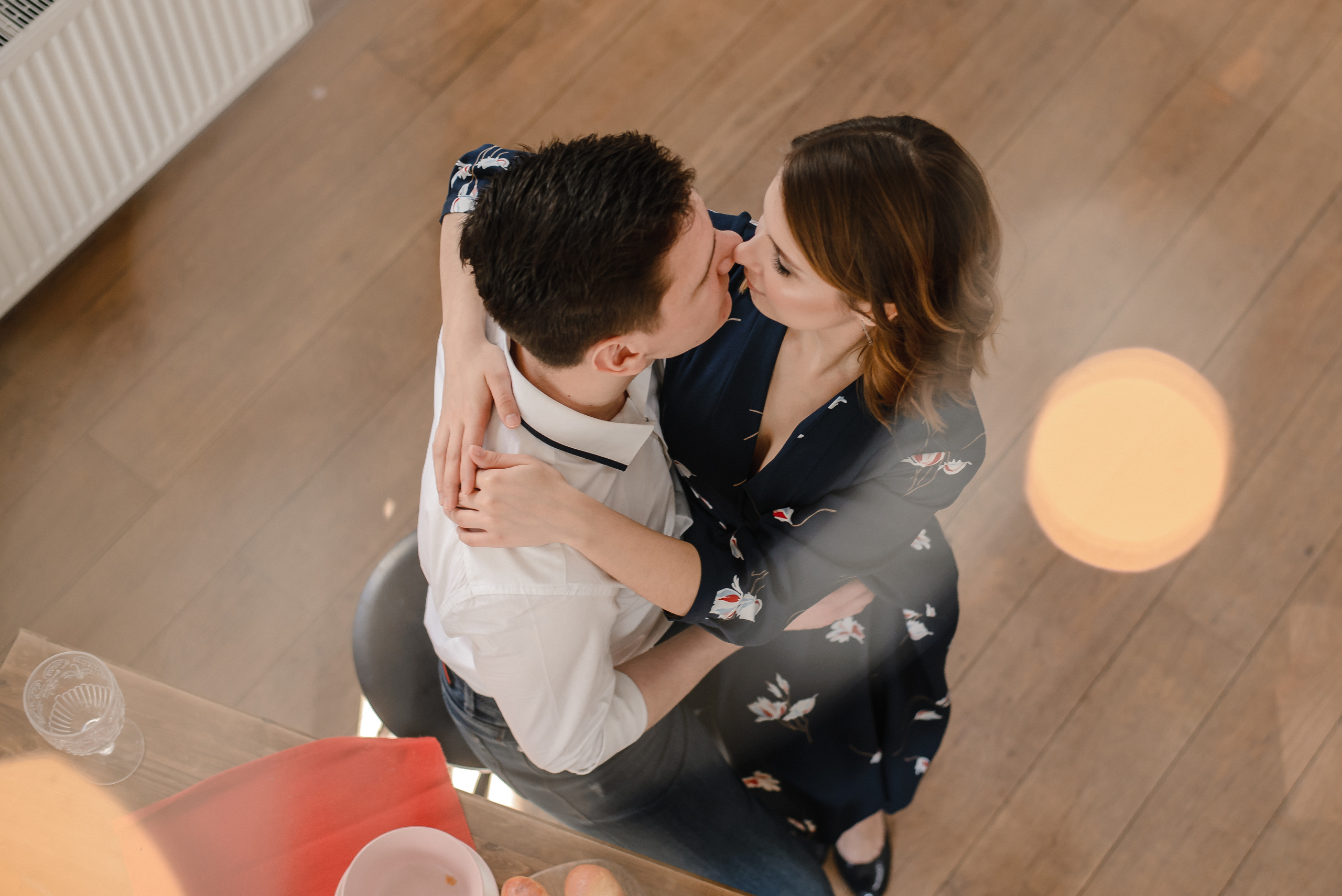 Лавстори в фотостудии. Свадебный и семейный фотограф в Москве Елена Брюханова