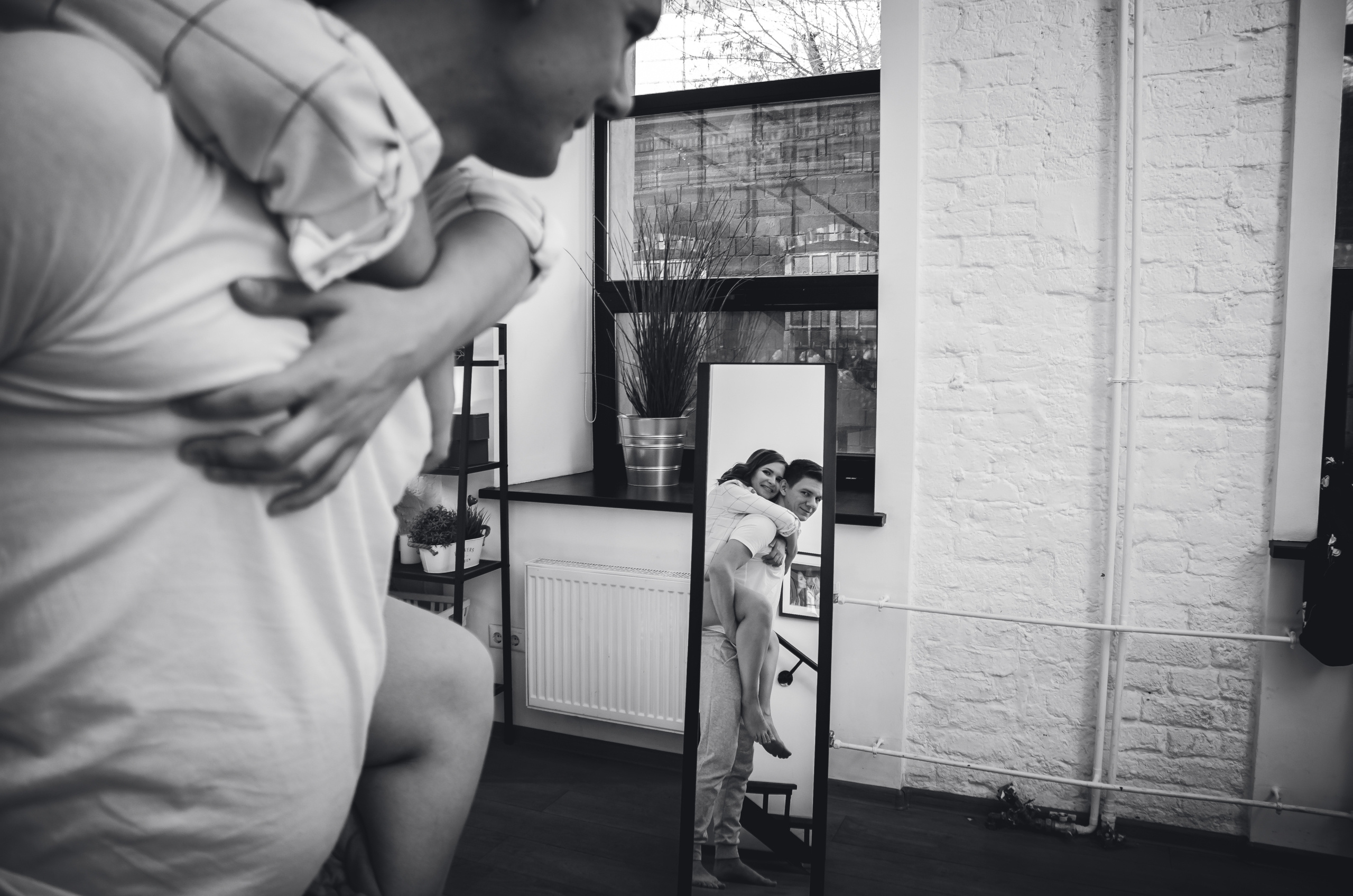 Лавстори в фотостудии. Свадебный и семейный фотограф в Москве Елена Брюханова