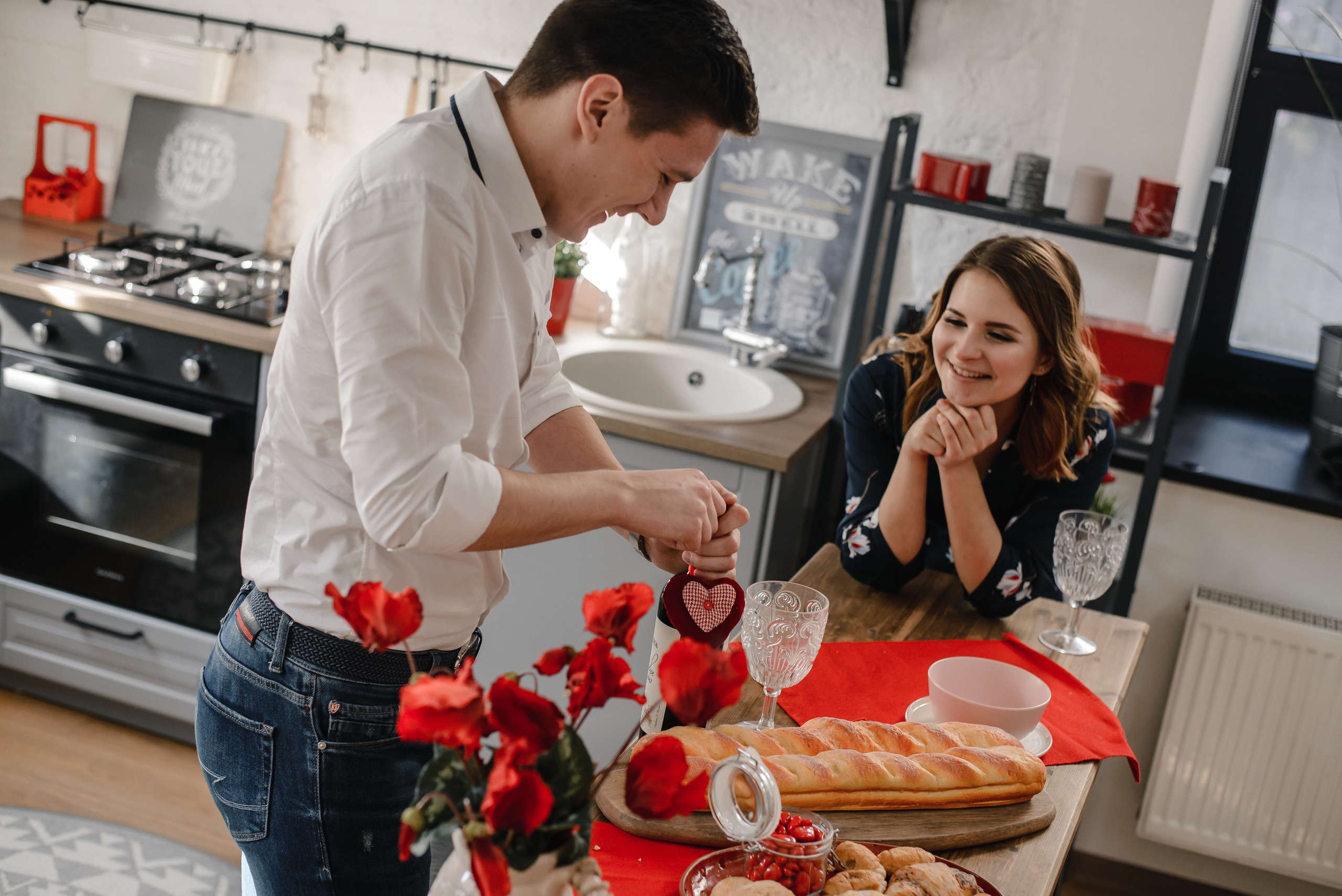 Лавстори в фотостудии. Свадебный и семейный фотограф в Москве Елена Брюханова