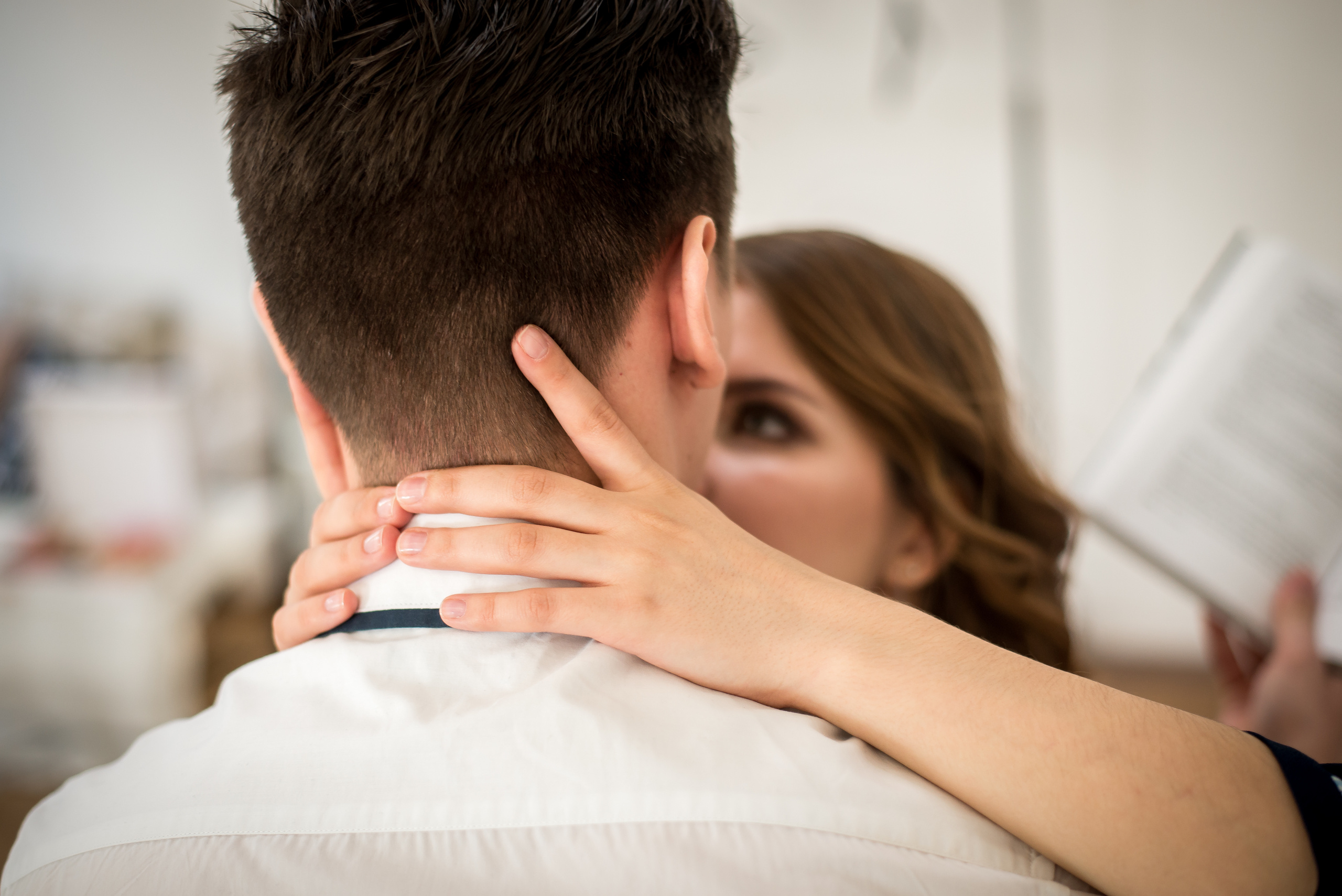 Лавстори в фотостудии. Свадебный и семейный фотограф в Москве Елена Брюханова