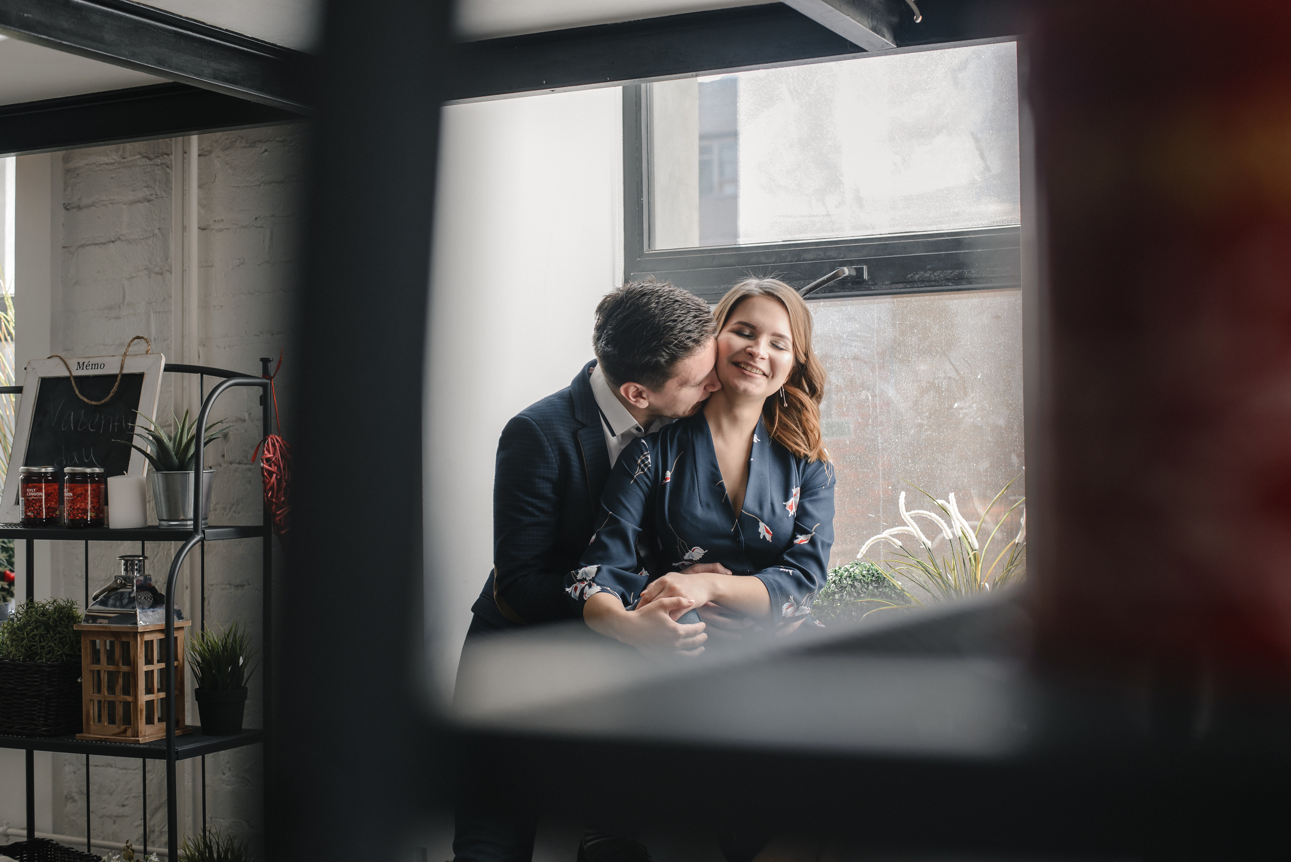 Лавстори в фотостудии. Свадебный и семейный фотограф в Москве Елена Брюханова