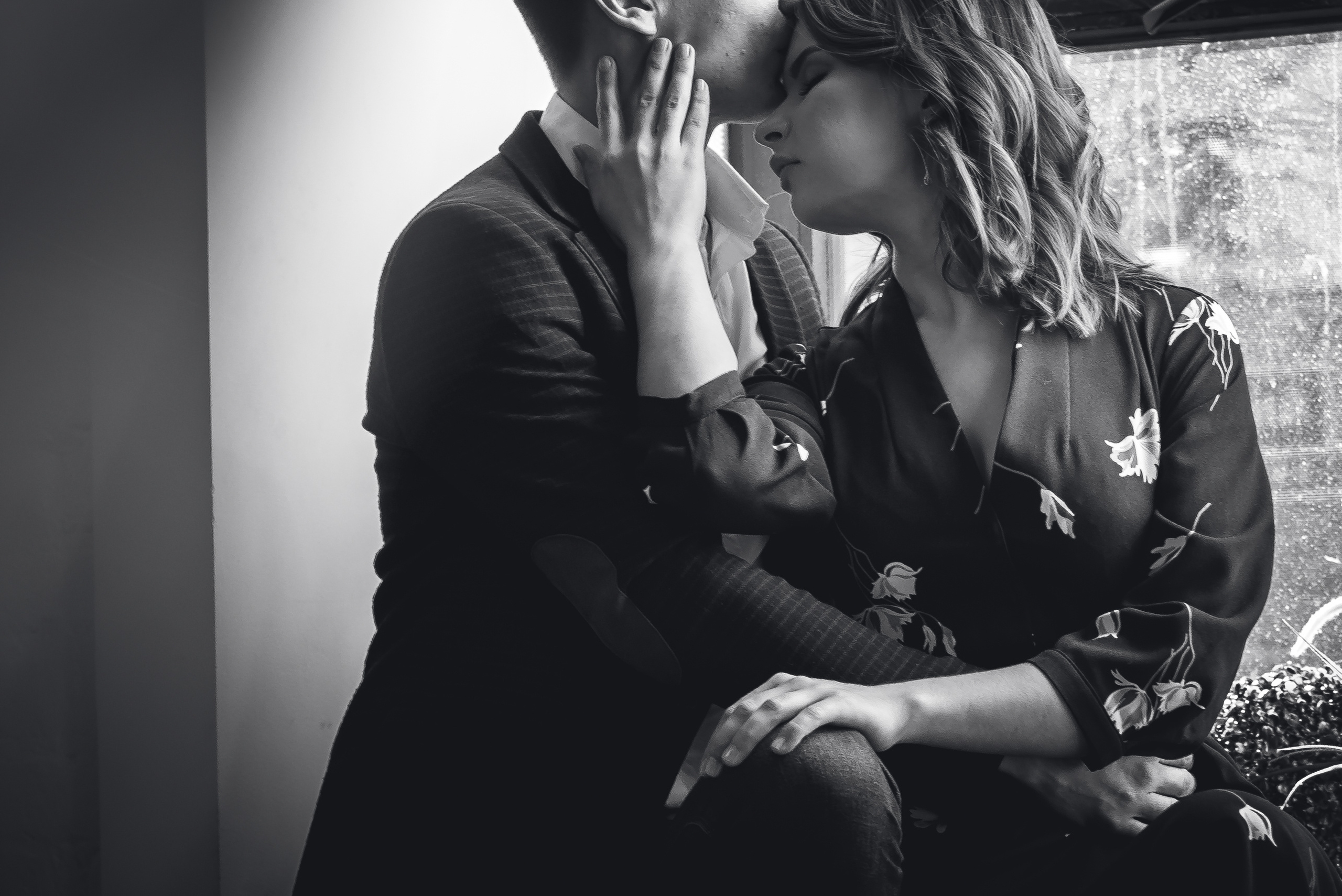 Лавстори в фотостудии. Свадебный и семейный фотограф в Москве Елена Брюханова