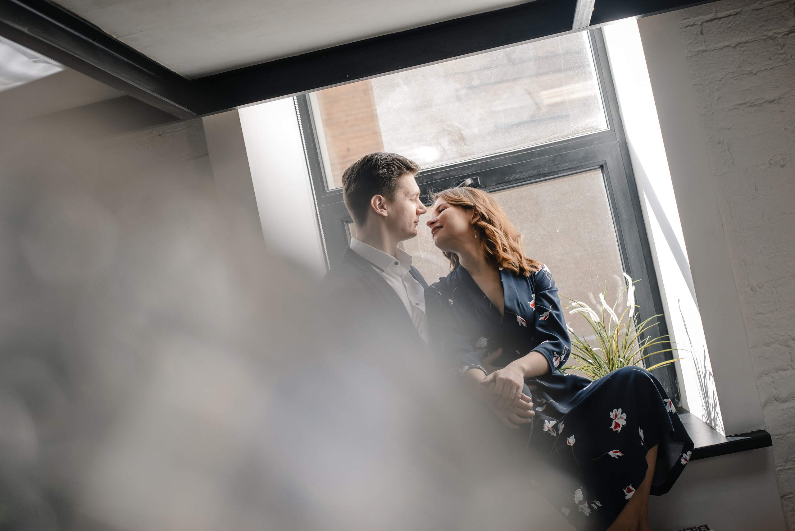 Лавстори в фотостудии. Свадебный и семейный фотограф в Москве Елена Брюханова