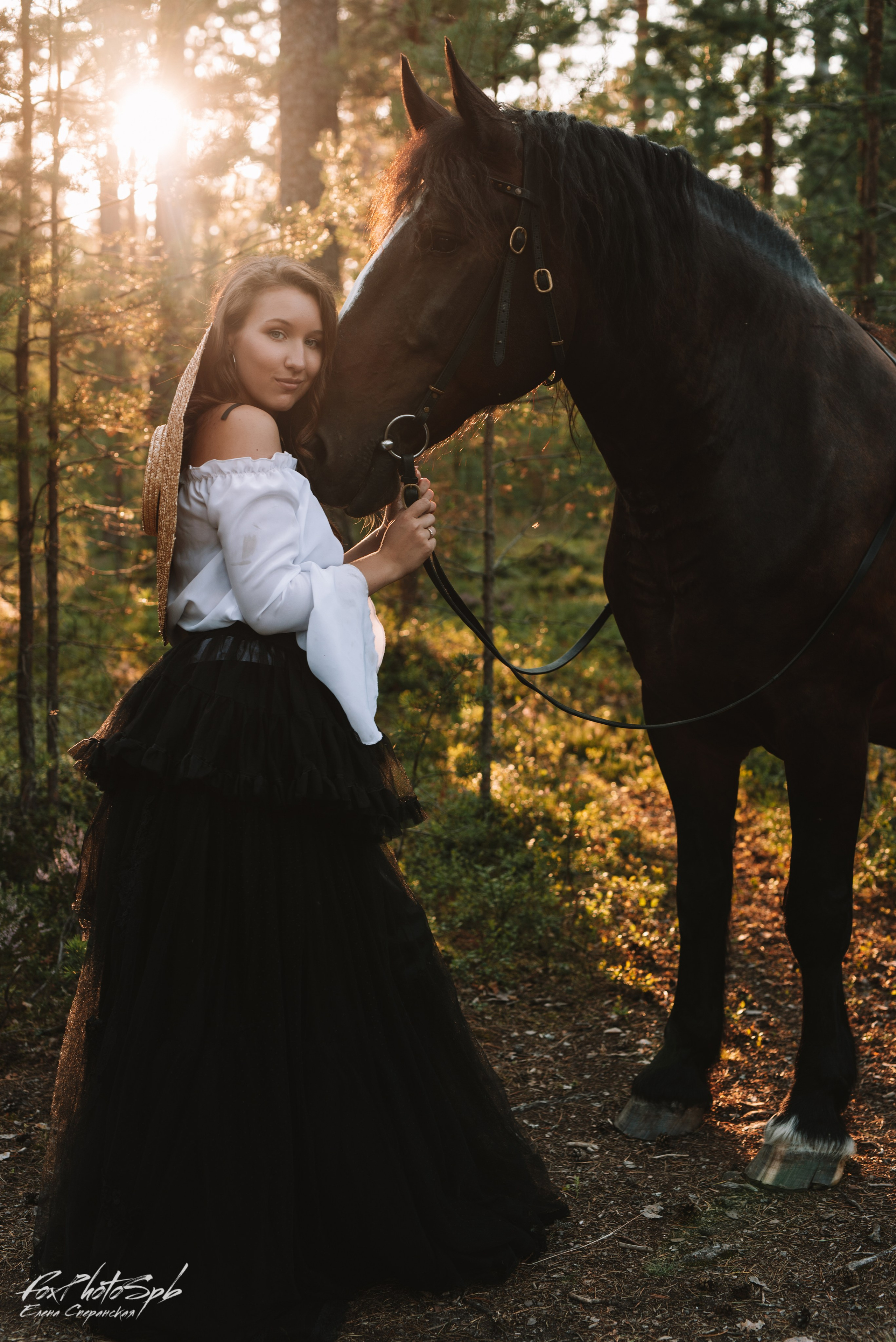 С лошадками. Фотограф в Санкт-Петербурге и Ленинградской области