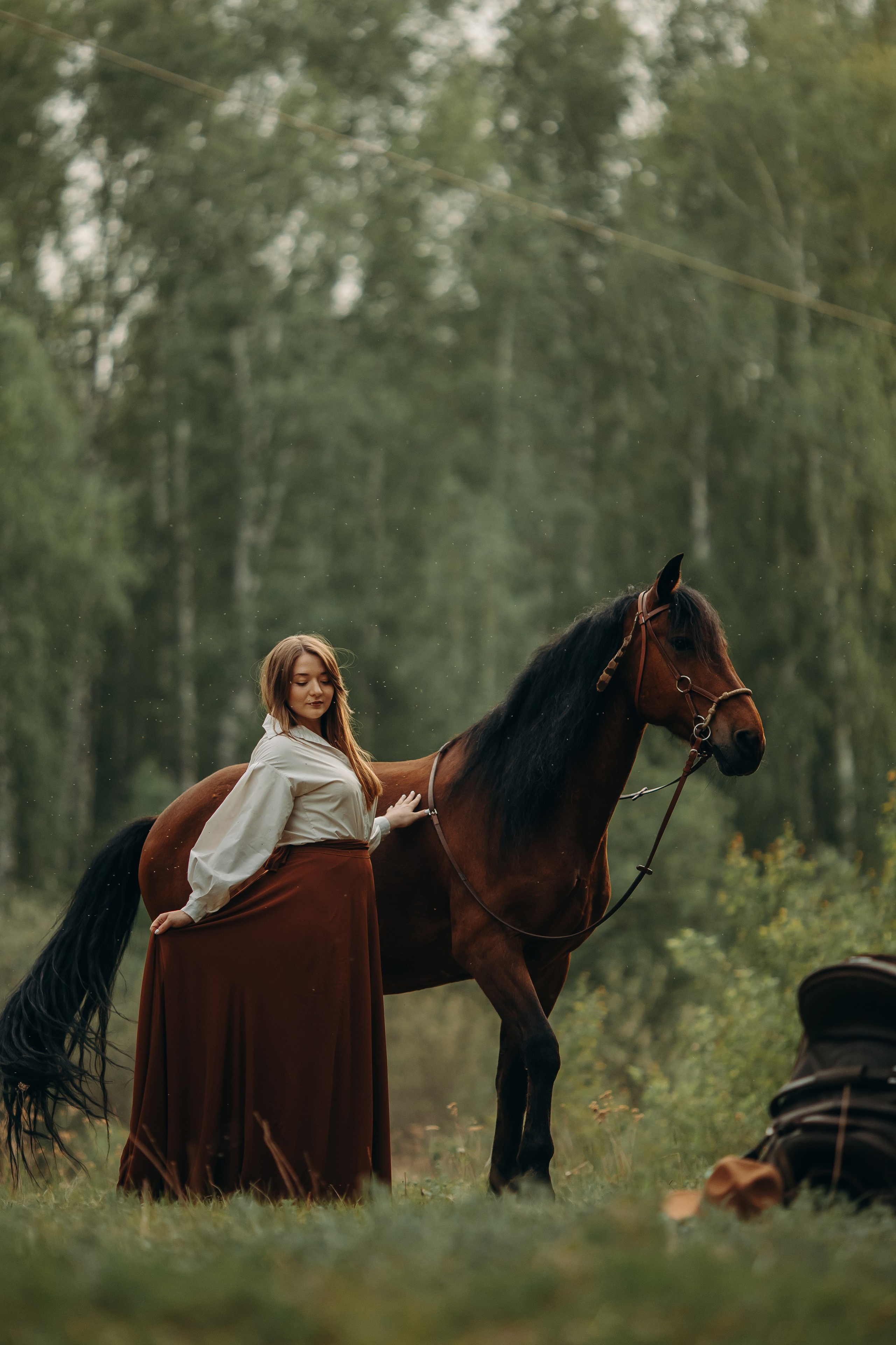 Ксения и Талисман. Анна Молчанова конный фотограф в Тюмени | фотосессии с лошадьми Тюмень