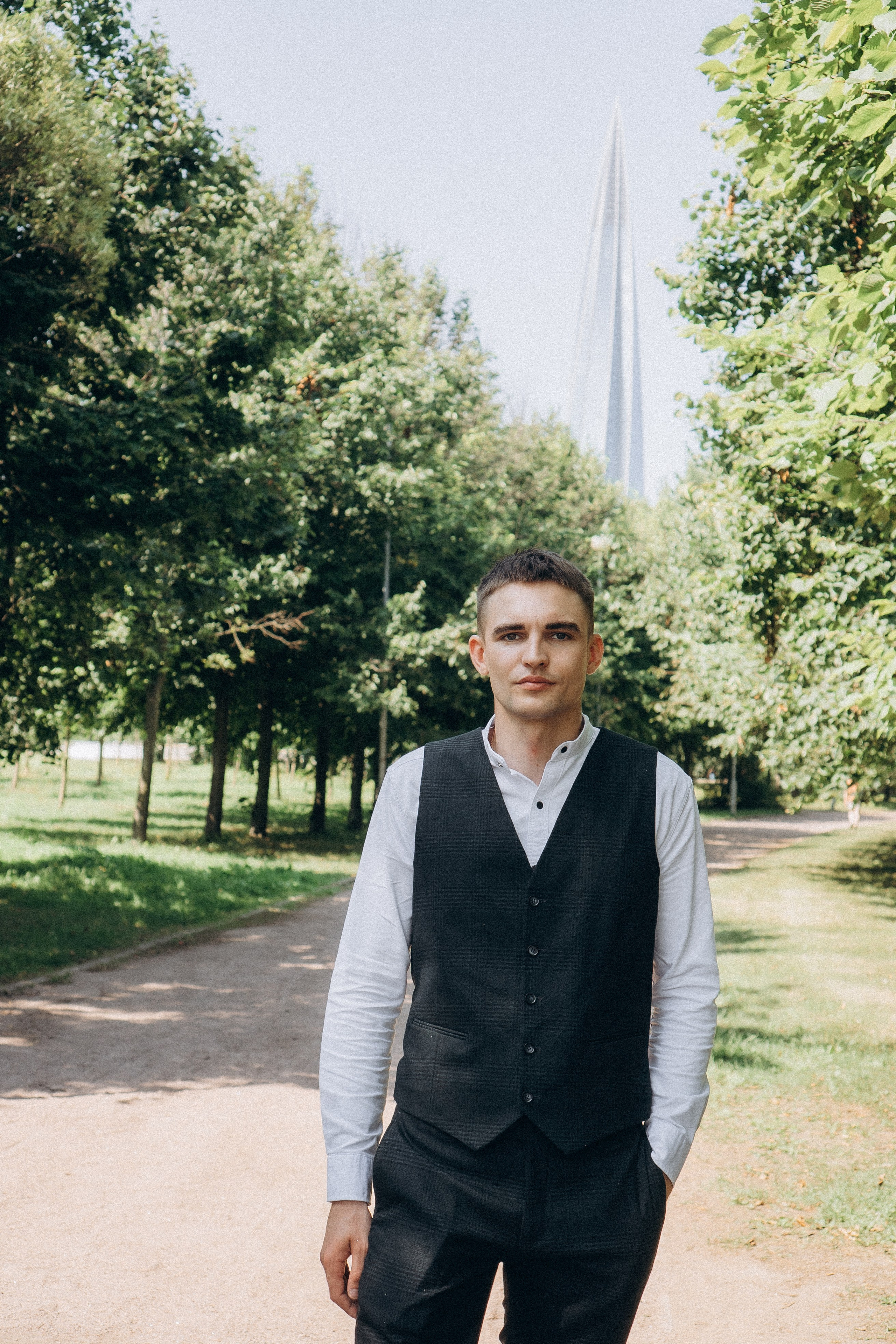 СВАДЕБНАЯ СЬЕМК В ПАРКЕ 300-ЛЕТИЯ. Профессиональный фотограф, Санкт-Петербург — Виктория Богомолова