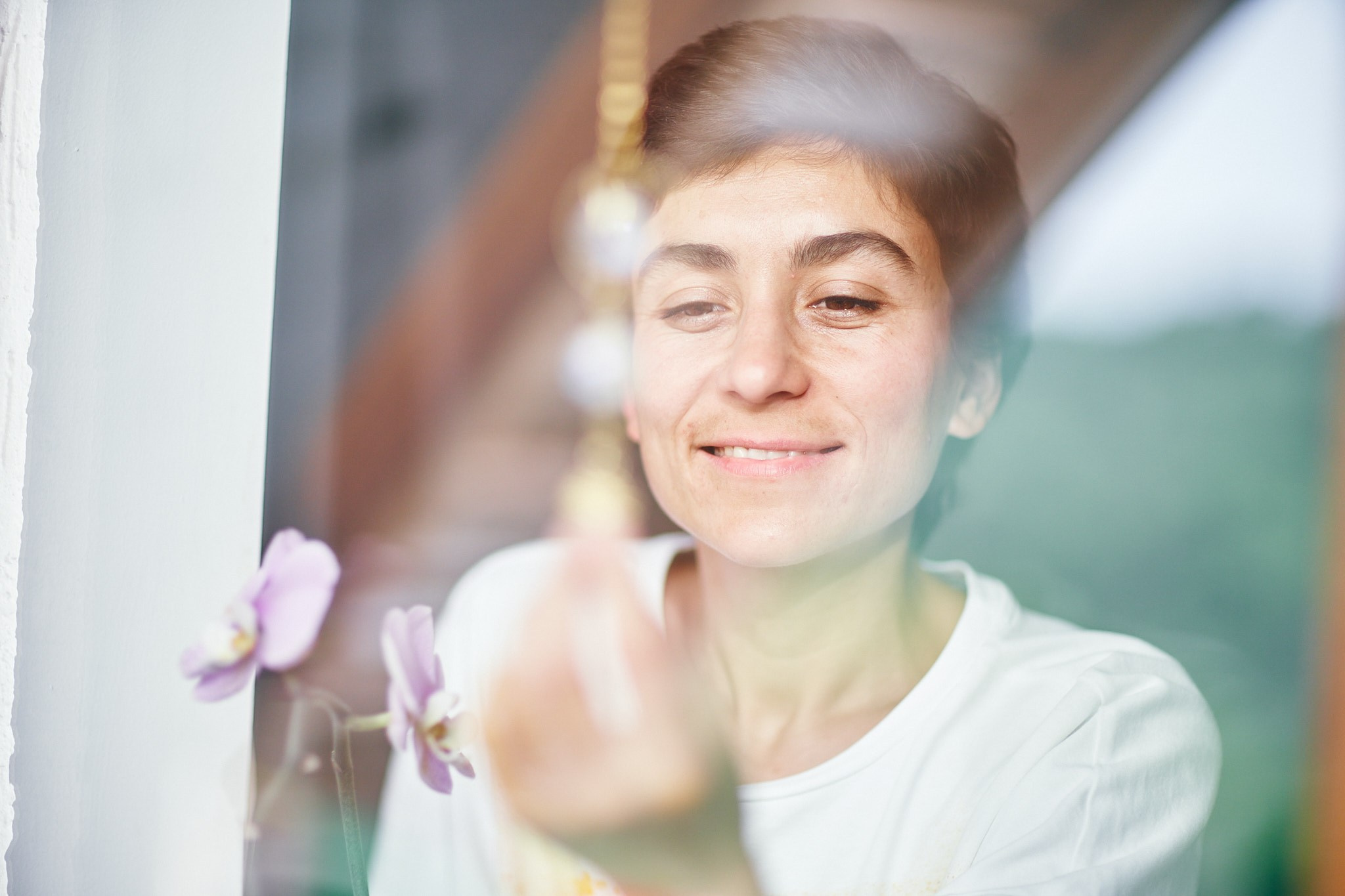 Контент съемка для художницы. Фотограф в Сочи Катя Гончарова