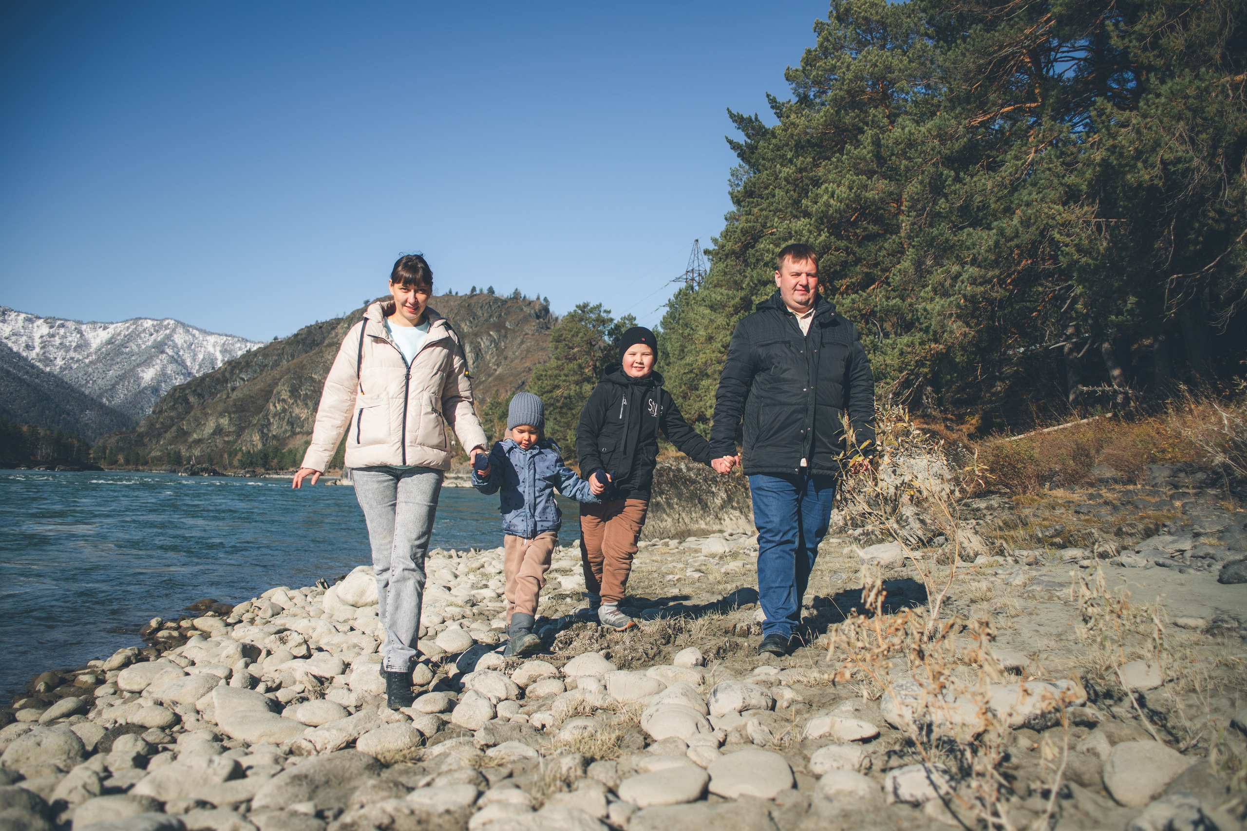 Егор & родные. Фотограф Нина Брандт в Горном Алтае