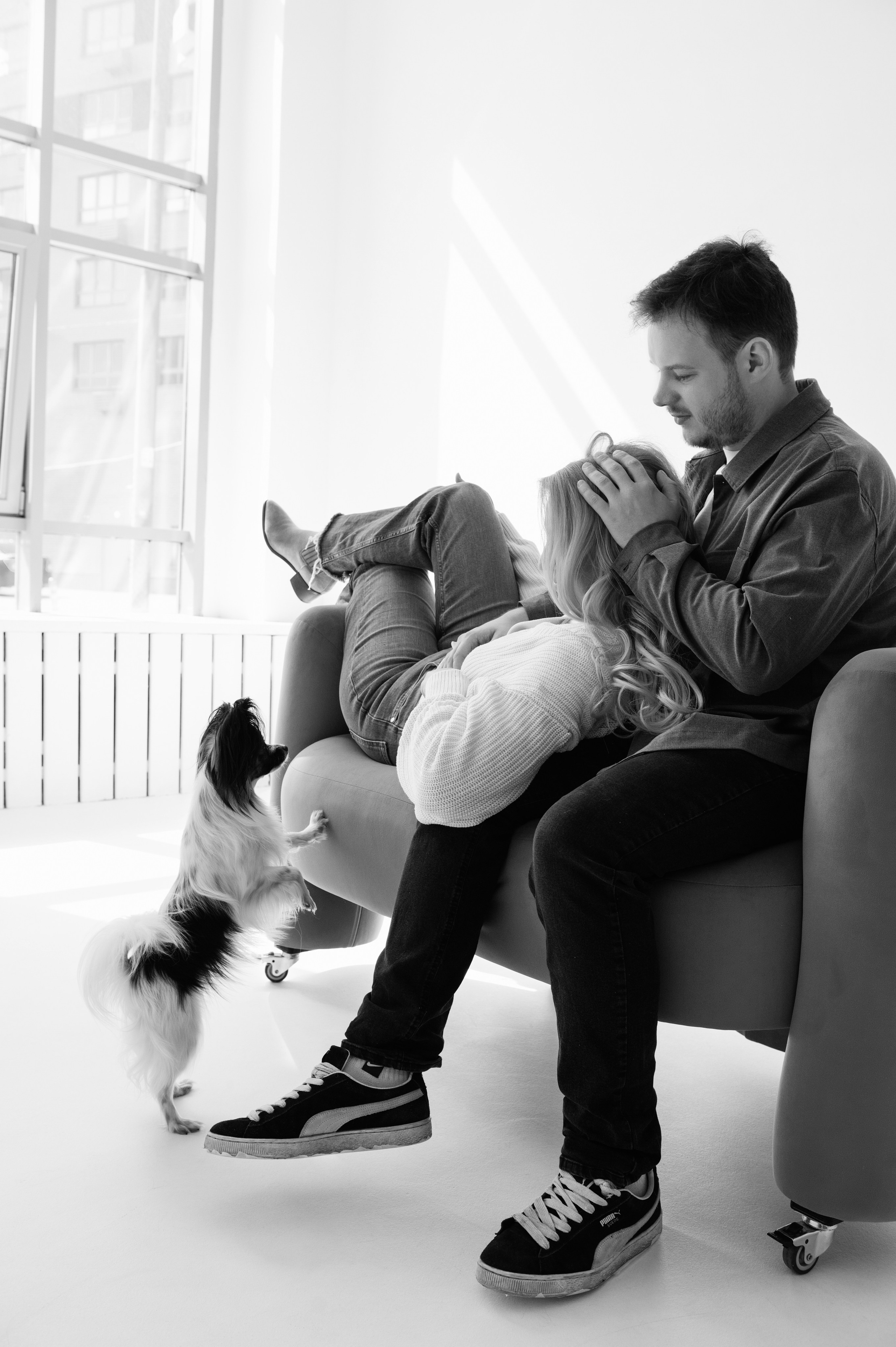 Наташа, Леша и Черри (Королев, 2025). Анна Пушина, фотограф, Москва, Королев, Пушкино