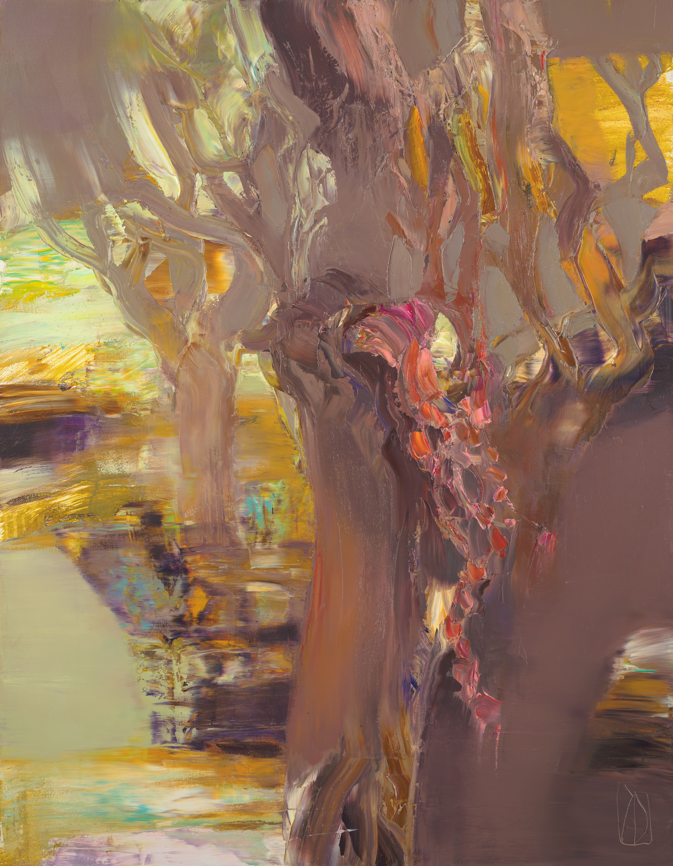 «Вешние воды» - художник Лариса Блохина (холст, масло, 90x70 см, 2024)