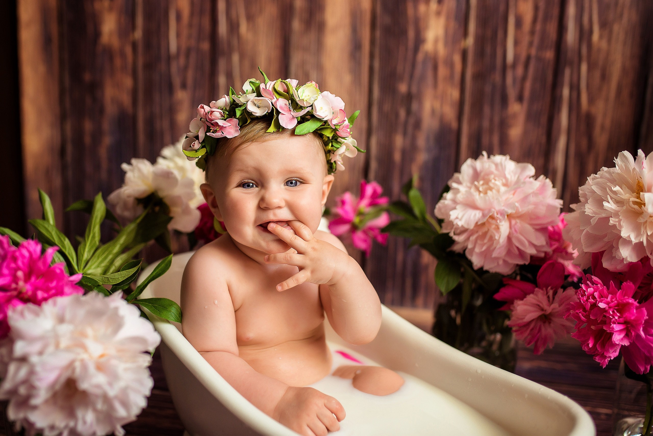 Детские молочные ванночки. Меркулова Ольга фотограф Воронеж