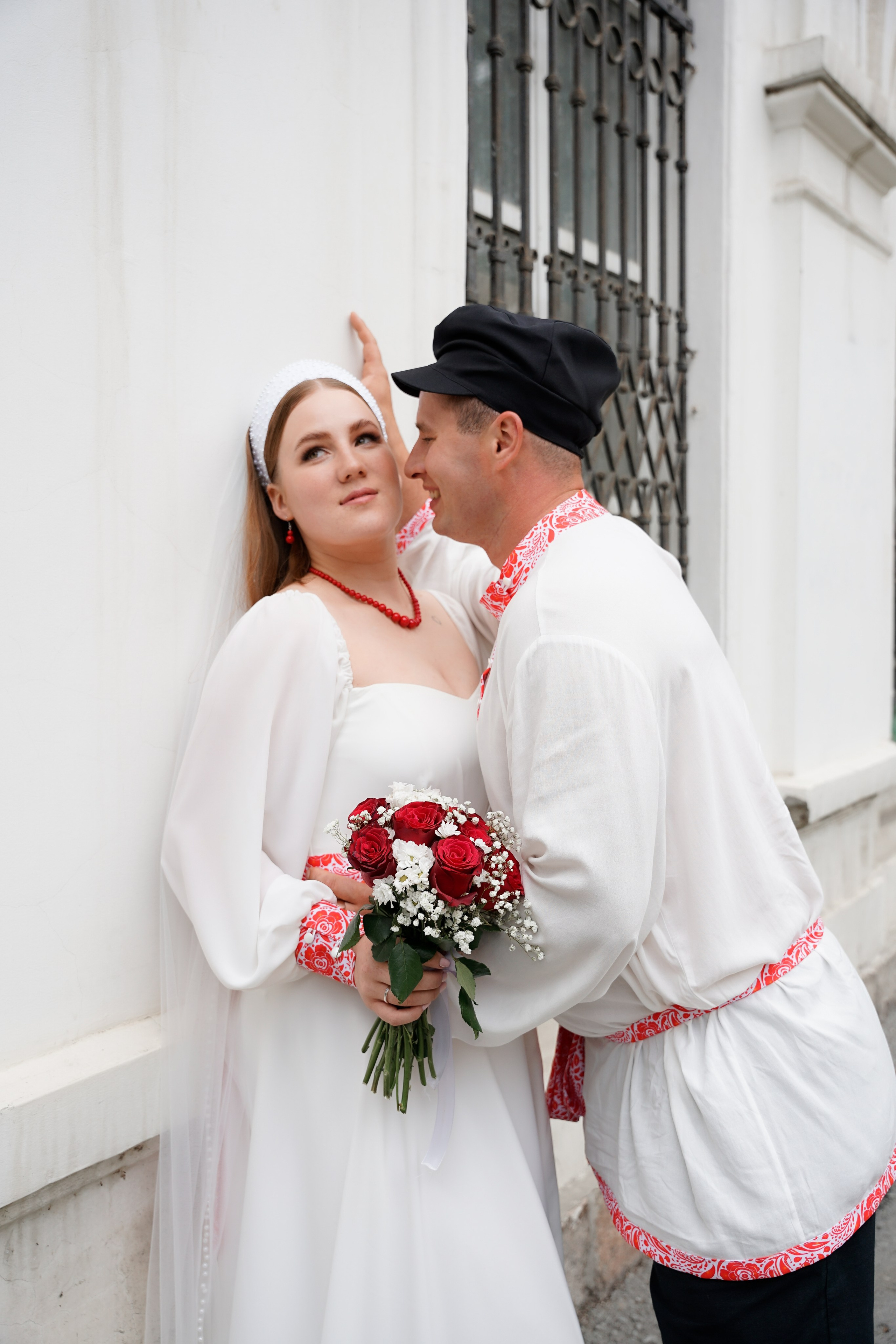 Свадебная фотосессия в русском стиле