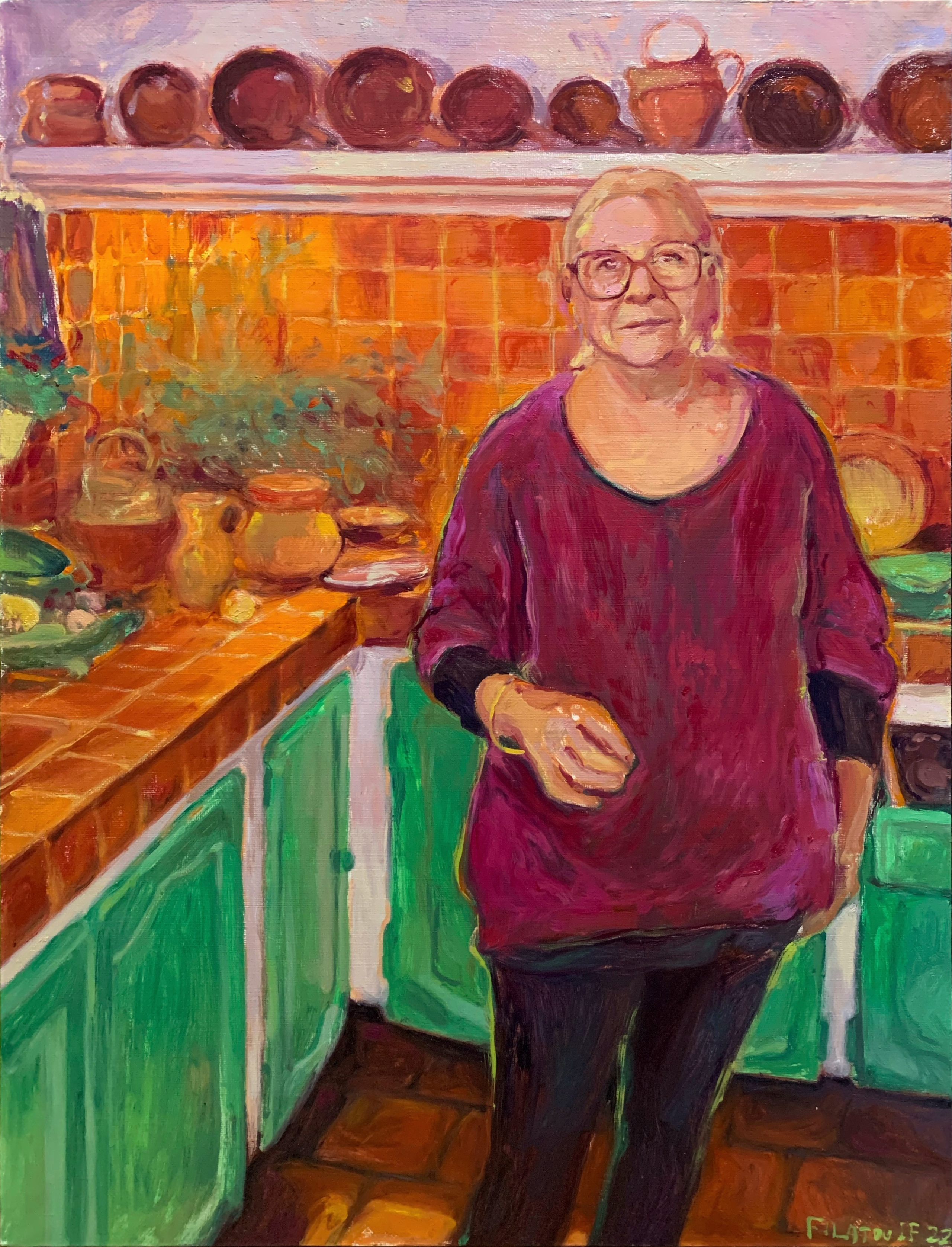 PORTRAITS. Visual artist Ilia Filatov