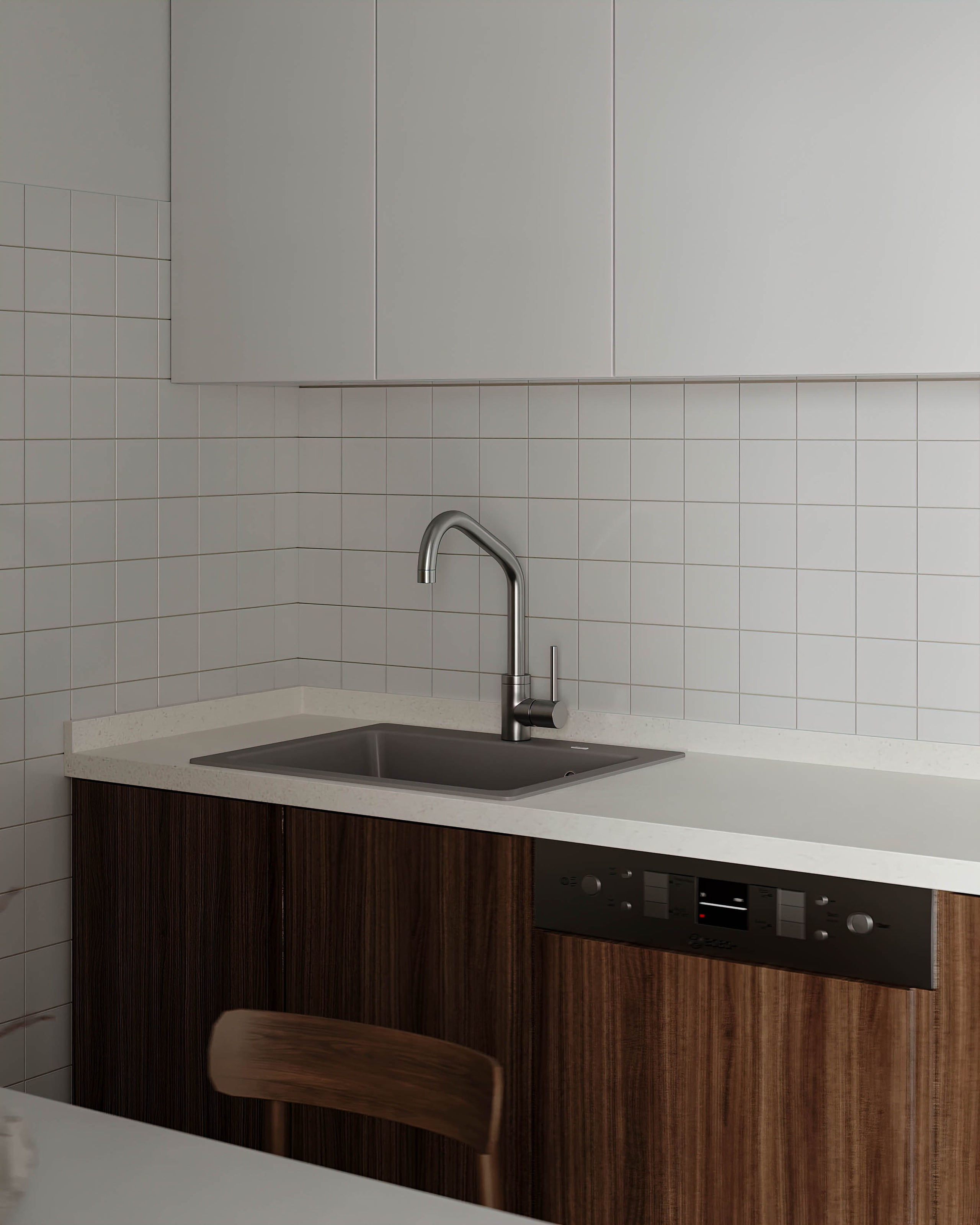 Проект квартиры в старом фонде 160 м²/ Дизайнер: Кристина Саакян. Студия интерьерной визуализации tmshkn.vis