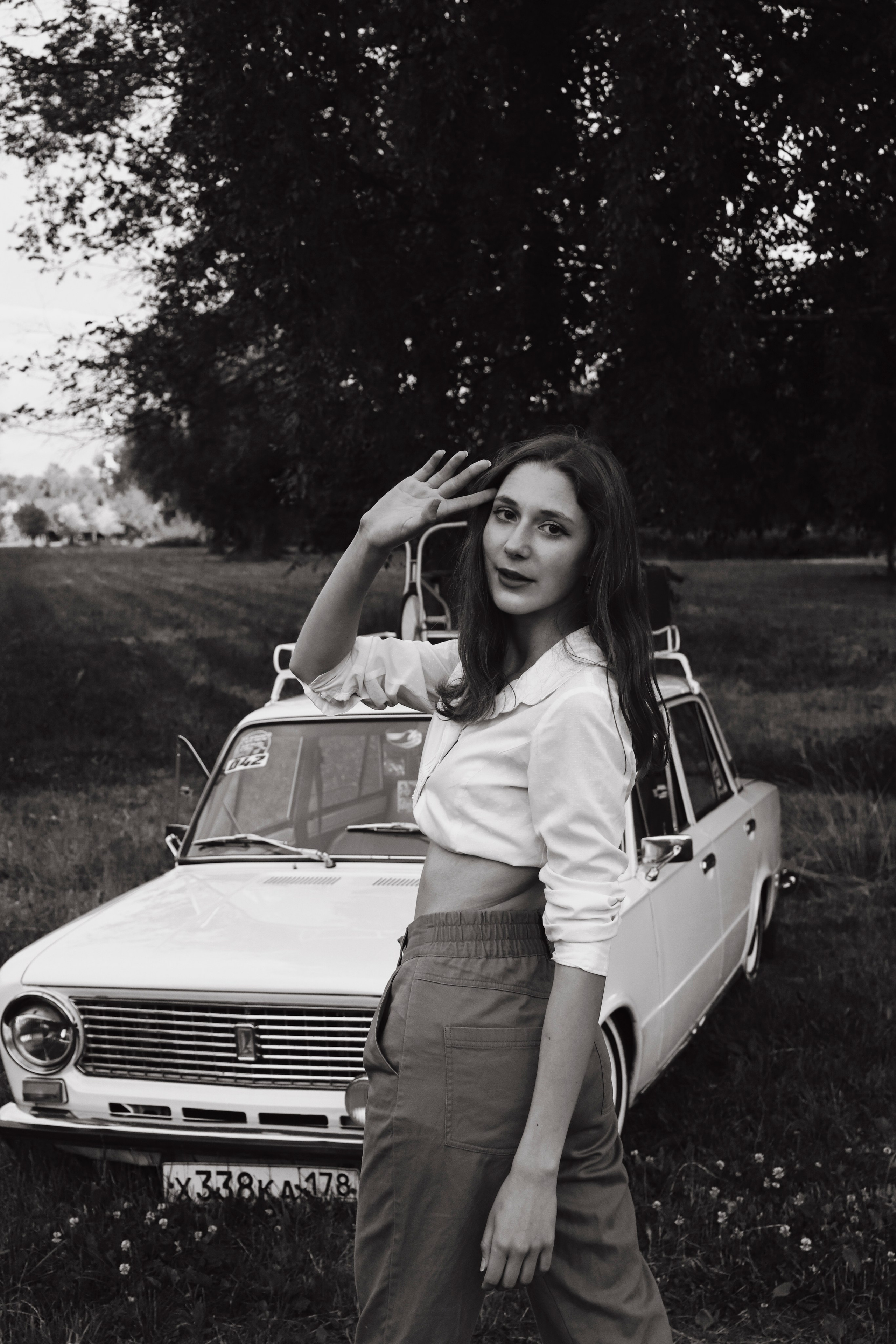 Настя и ваз 2101. Ивентный фотограф в Санкт-Петербурге Олег Комков