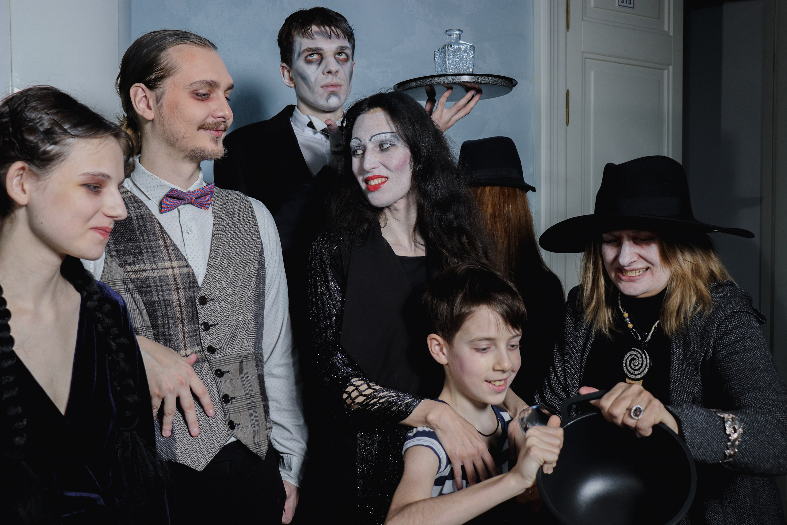 «Семейка Аддамс» (фотосет в стиле фильма). Ивентный фотограф в Санкт-Петербурге Олег Комков
