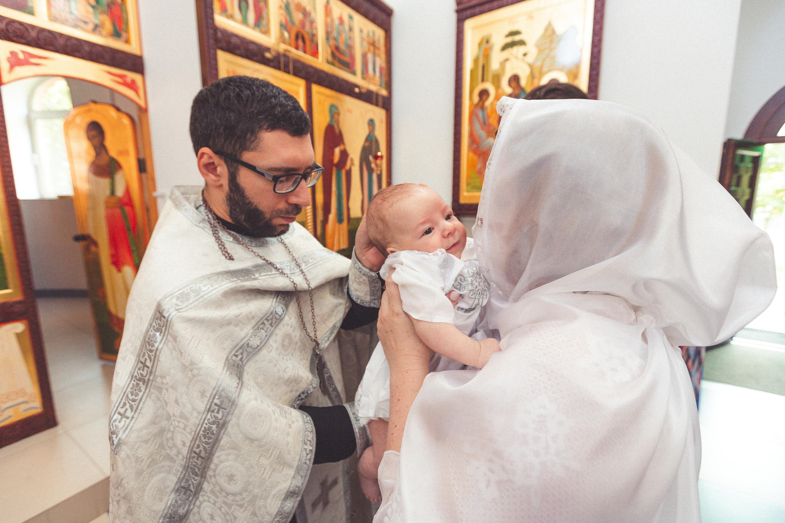 Крещение Александра. Свадебный и Семейный фотограф в Москве Александра Вайпер