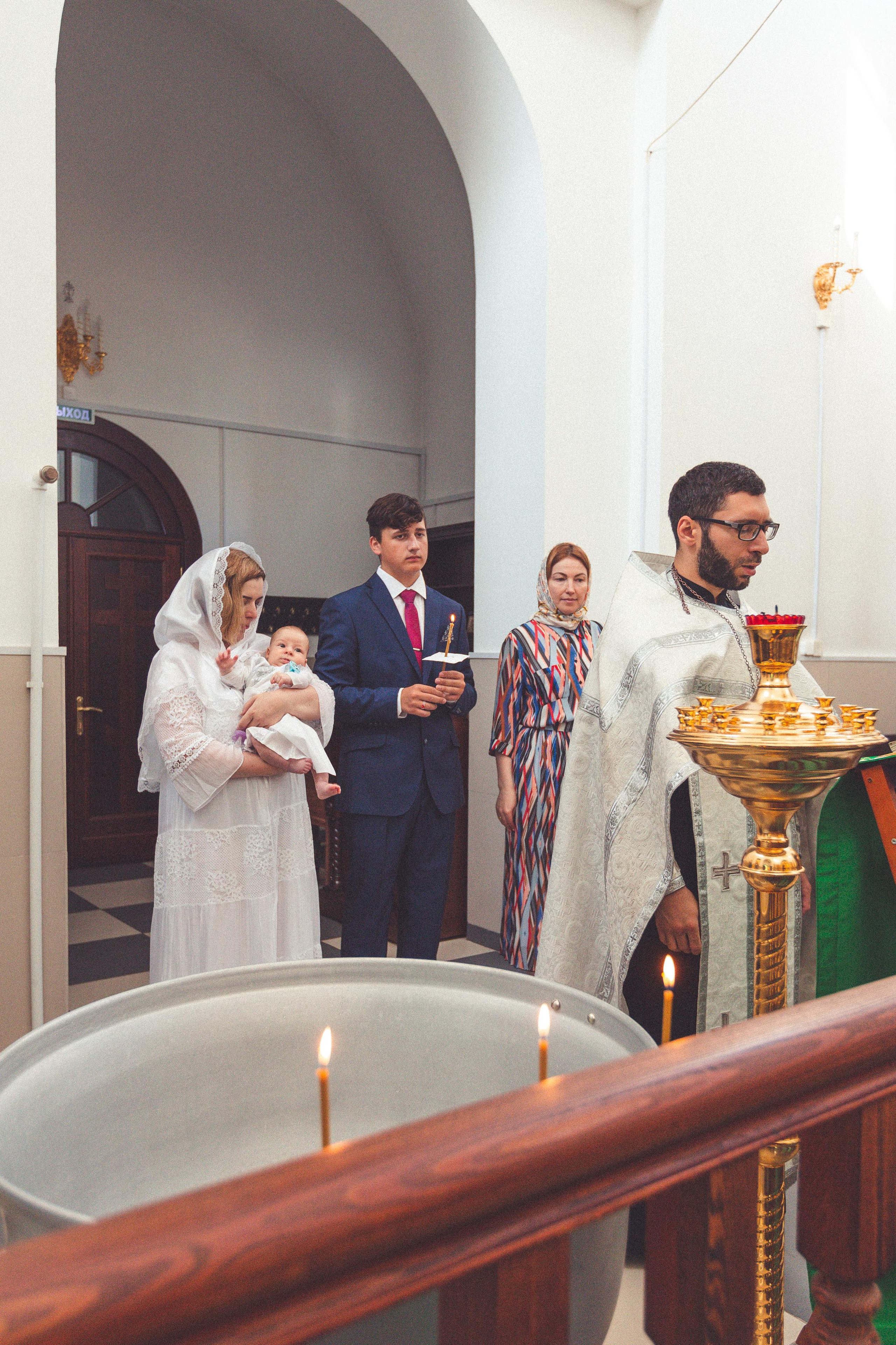 Крещение Александра. Свадебный и Семейный фотограф в Москве Александра Вайпер
