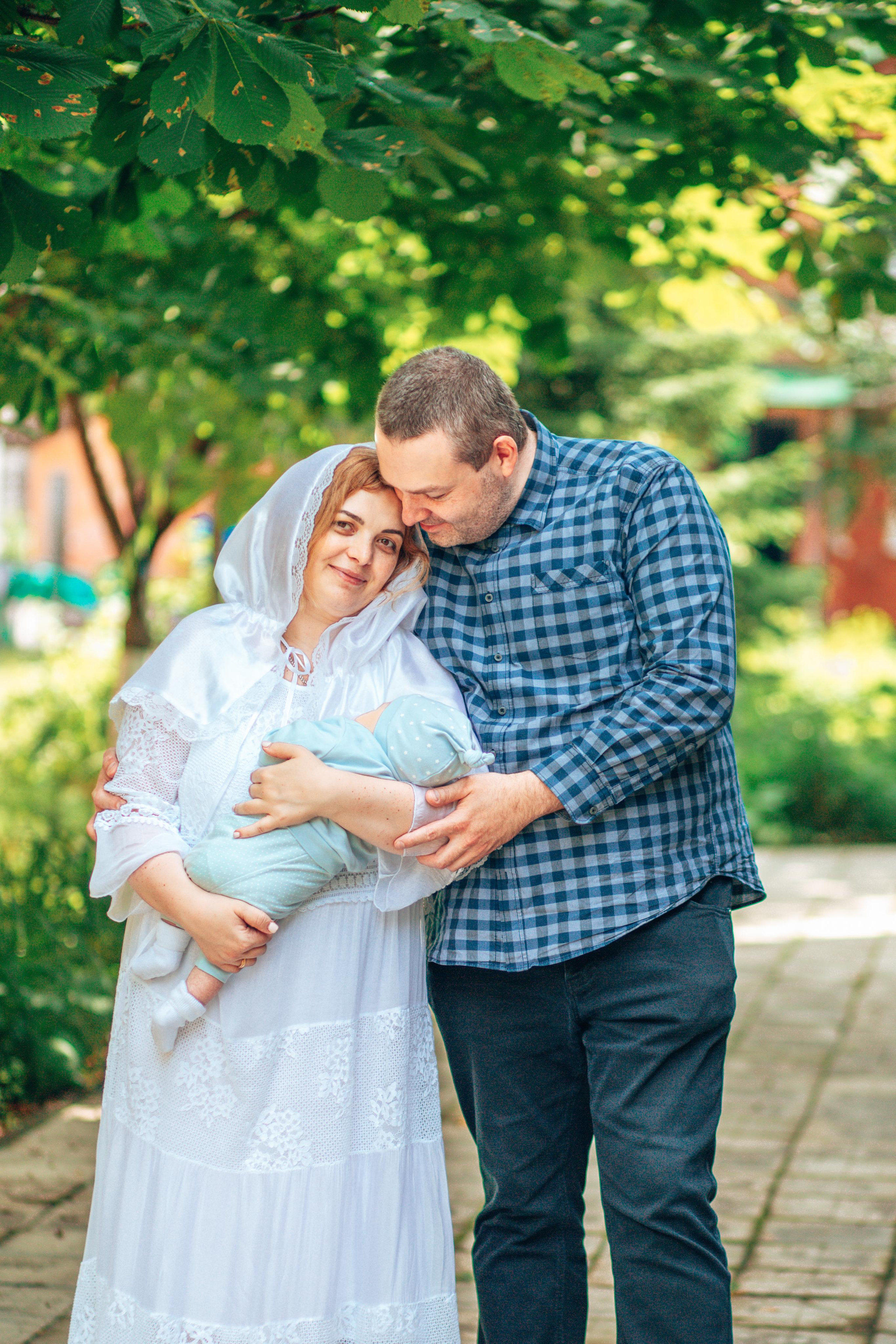Крещение Александра. Свадебный и Семейный фотограф в Москве Александра Вайпер