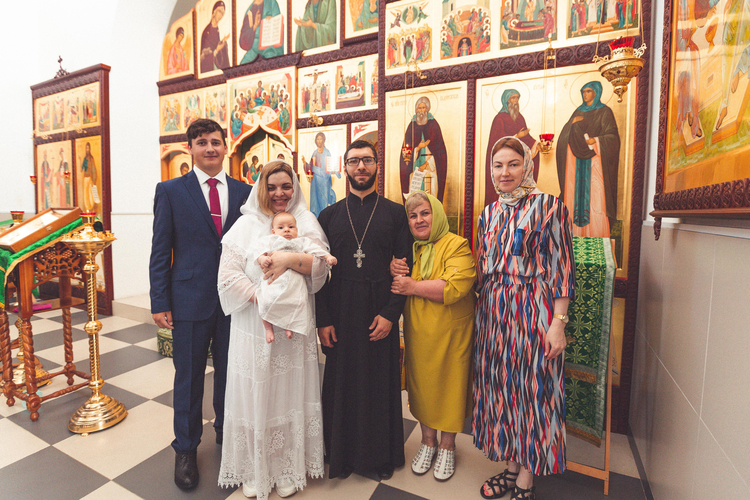 Крещение Александра. Свадебный и Семейный фотограф в Москве Александра Вайпер