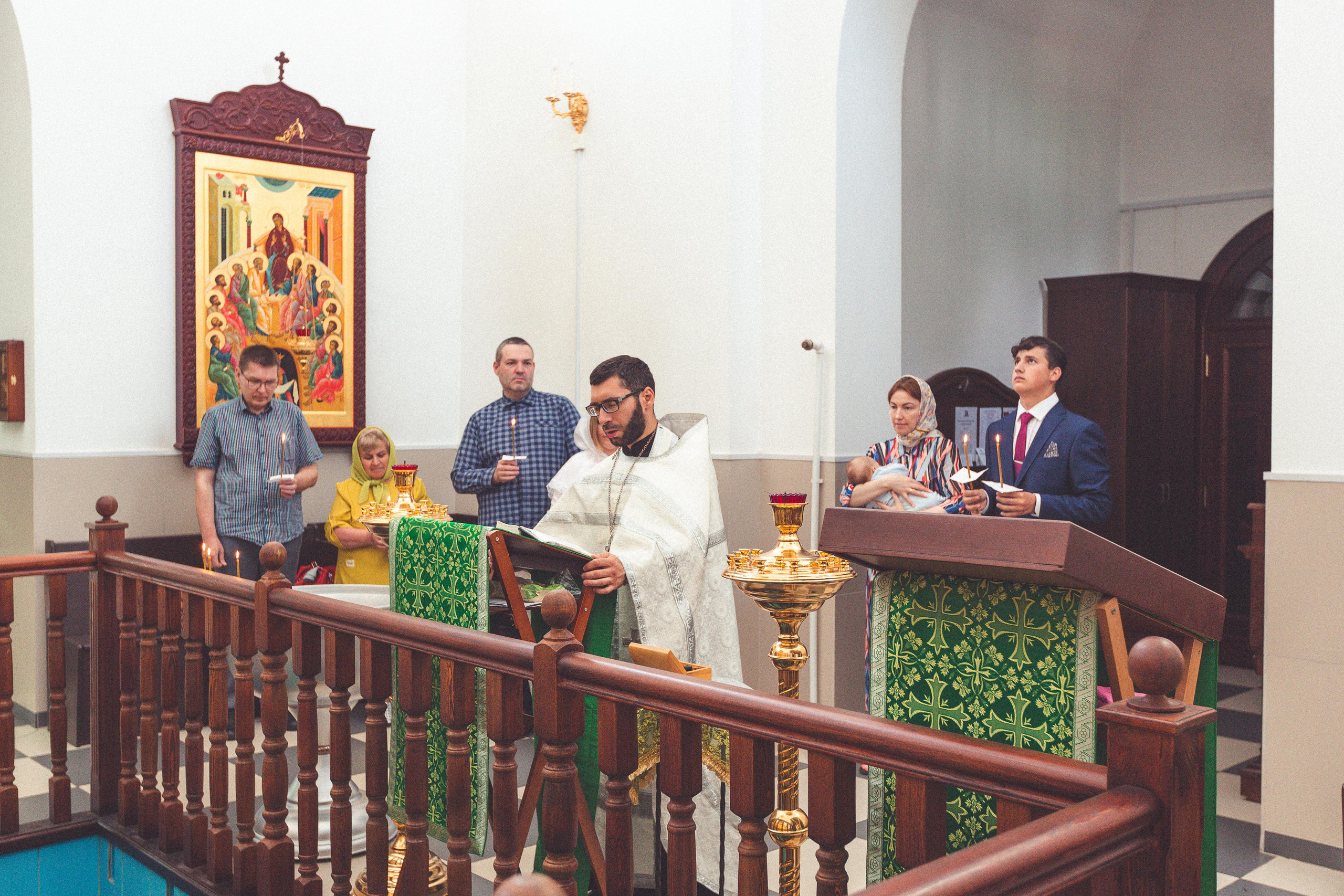 Крещение Александра. Свадебный и Семейный фотограф в Москве Александра Вайпер