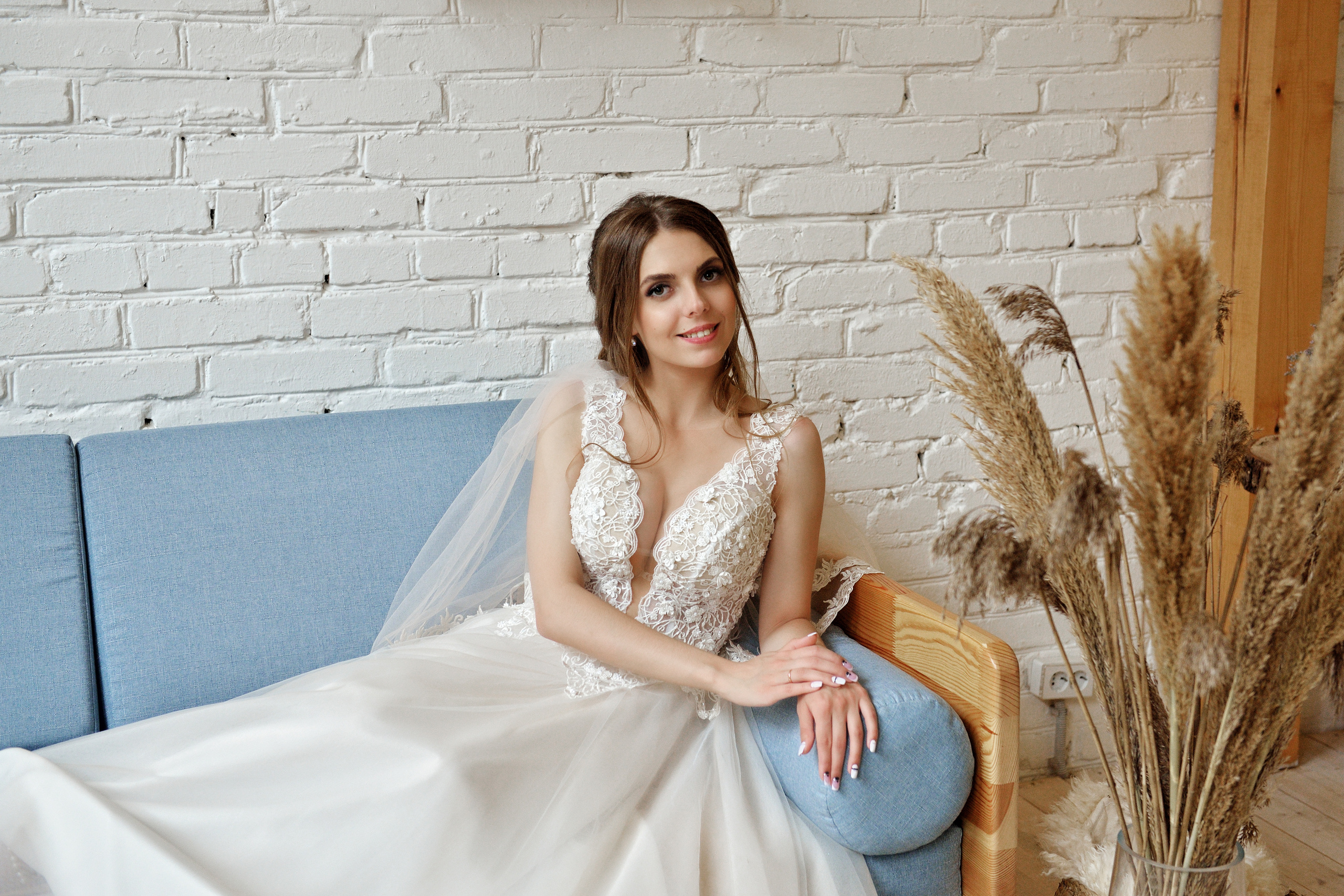 свадебная фотосессия в студии