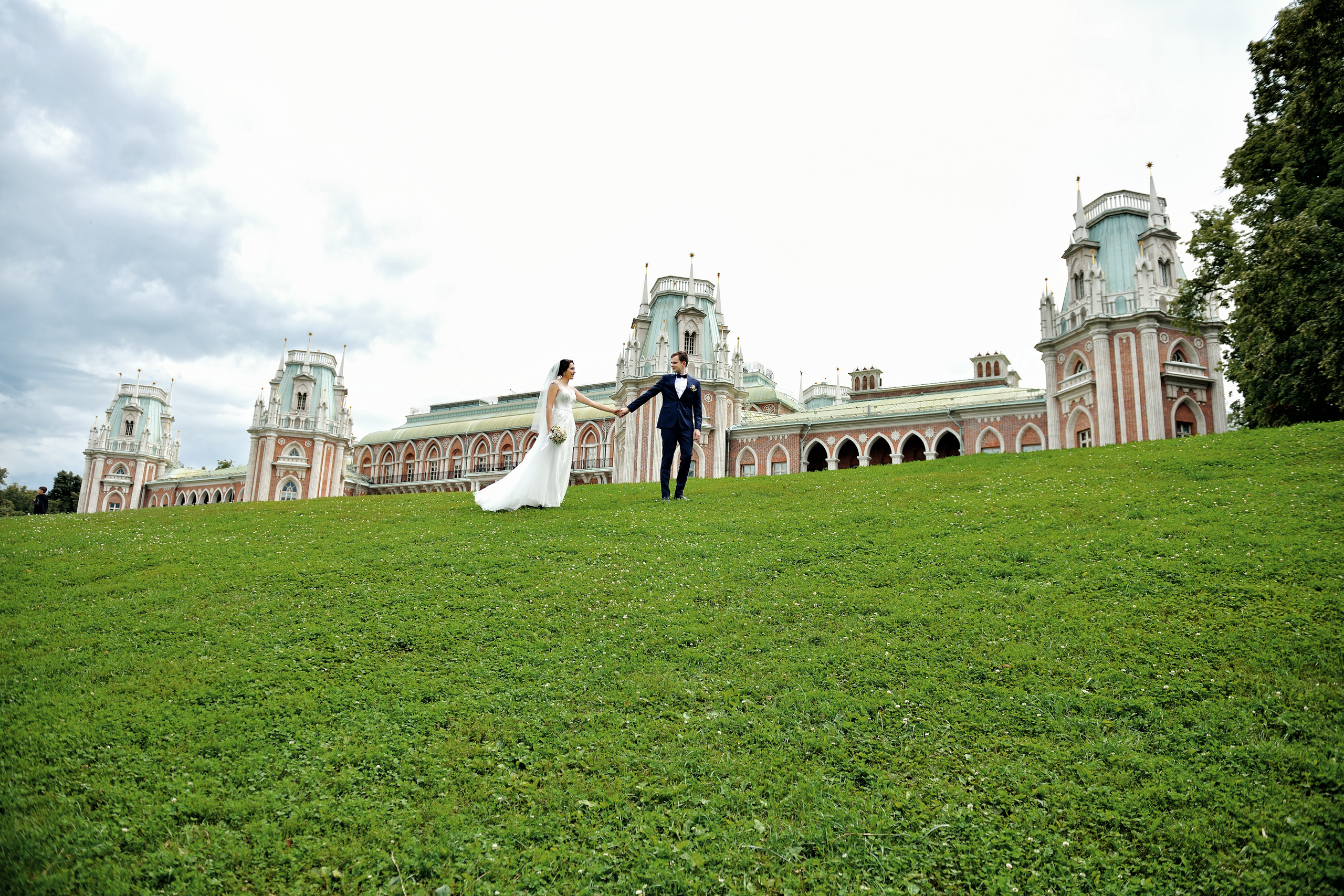 свадебная фотосессия царицыно