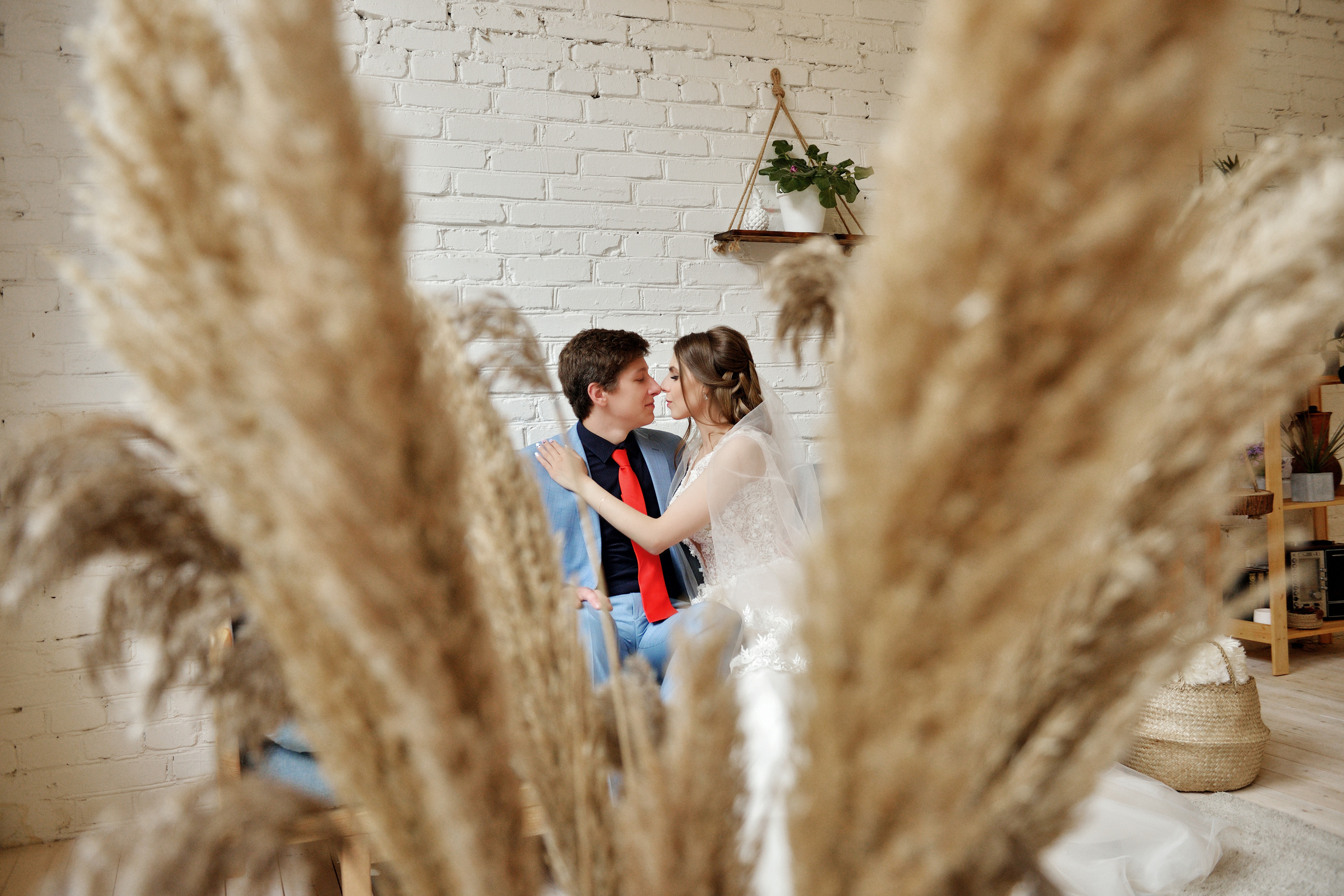 свадебная фотосессия в студии