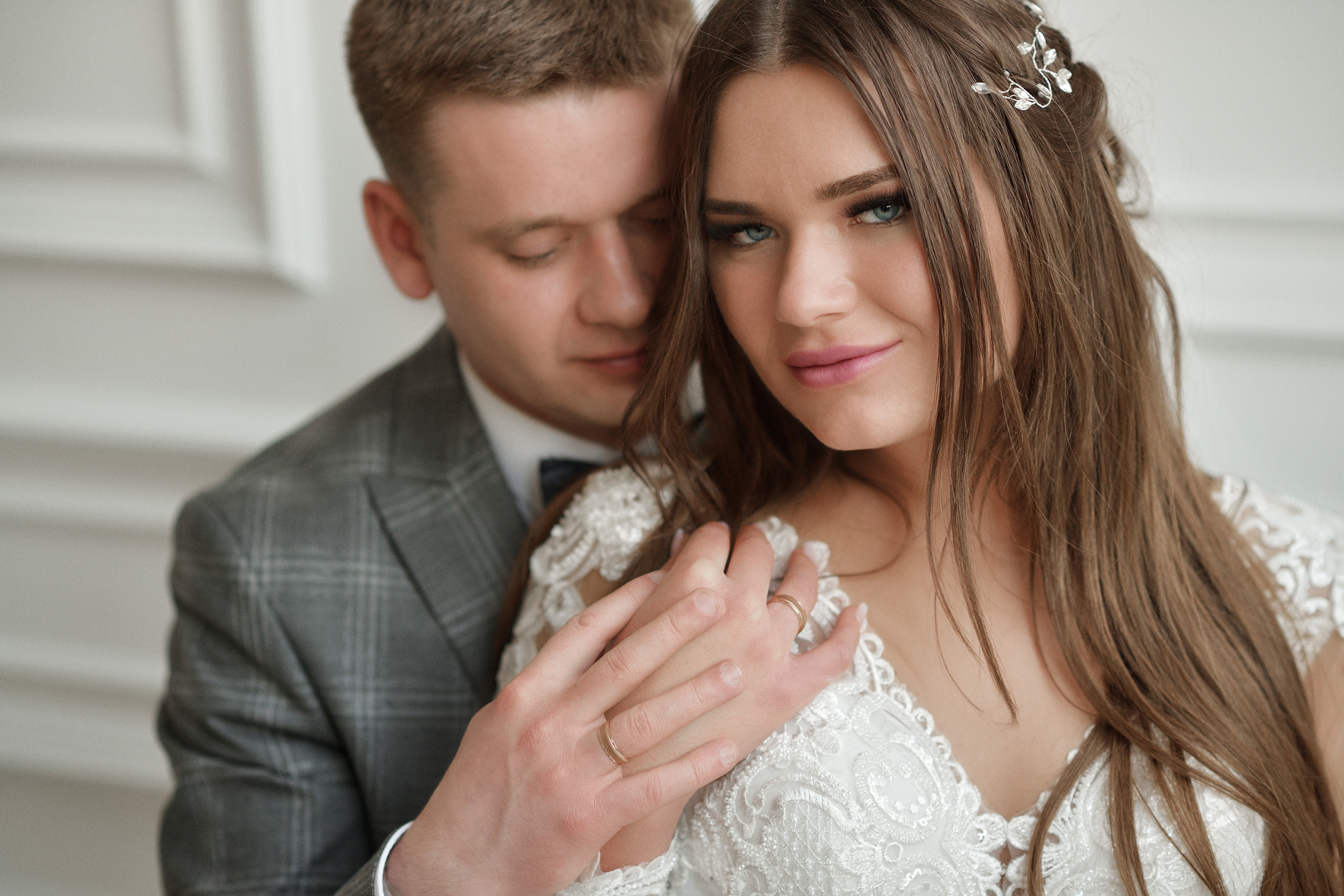 свадебная фотосессия в студии