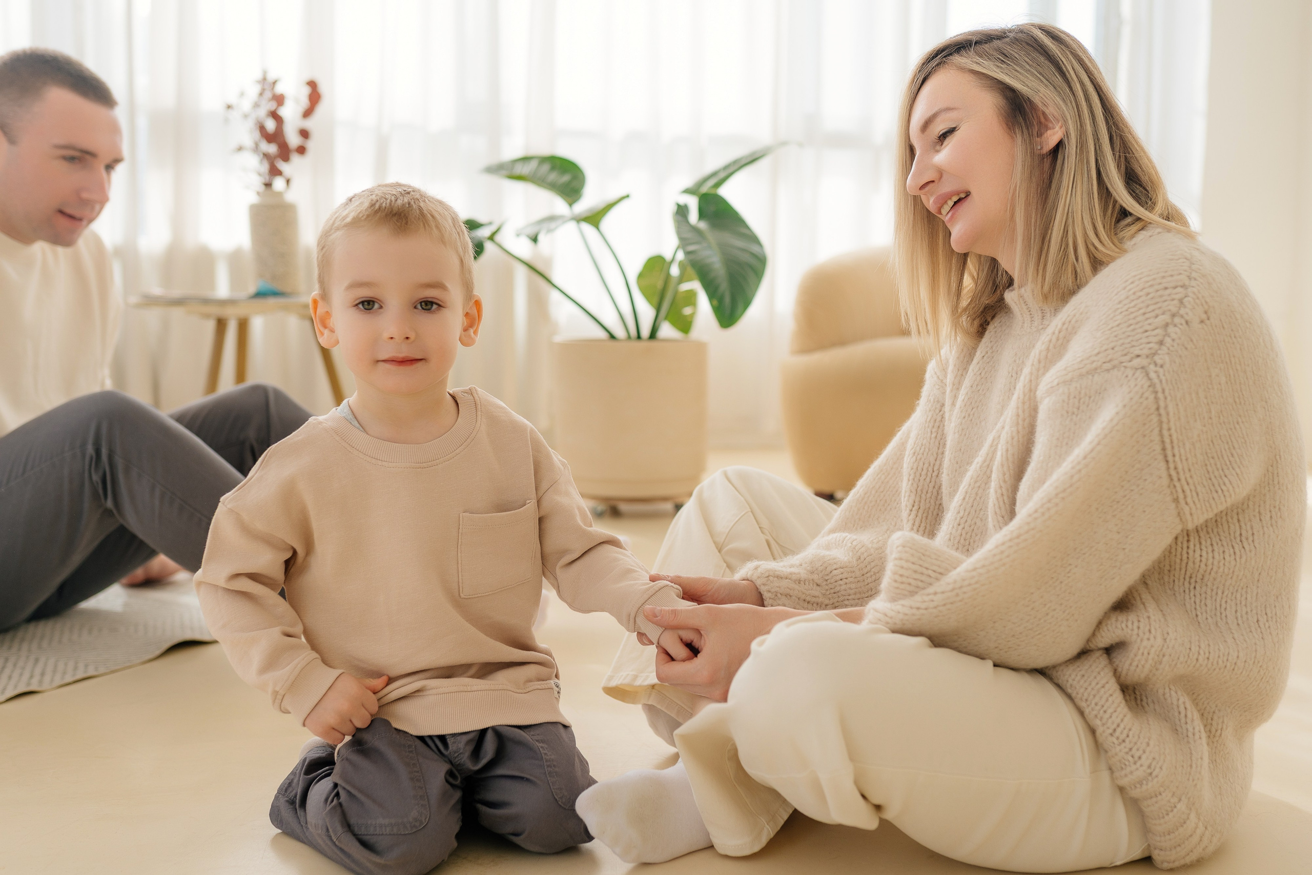 Ольга, Дмитрий и Ваня. Свадебный фотограф в Москве Анна Полушина